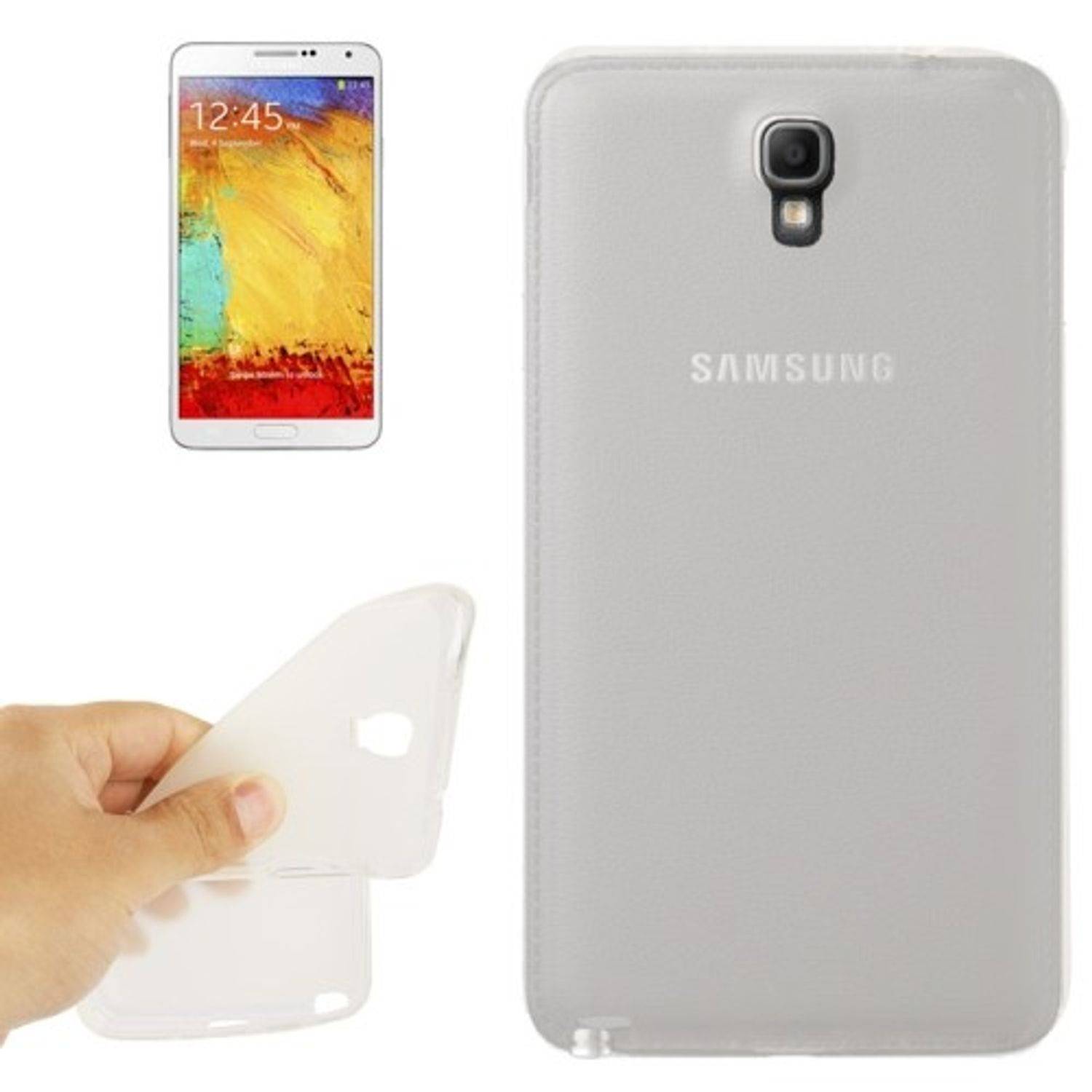 Samsung Galaxy Note 3 Neo Handyhülle Backcover Grau
