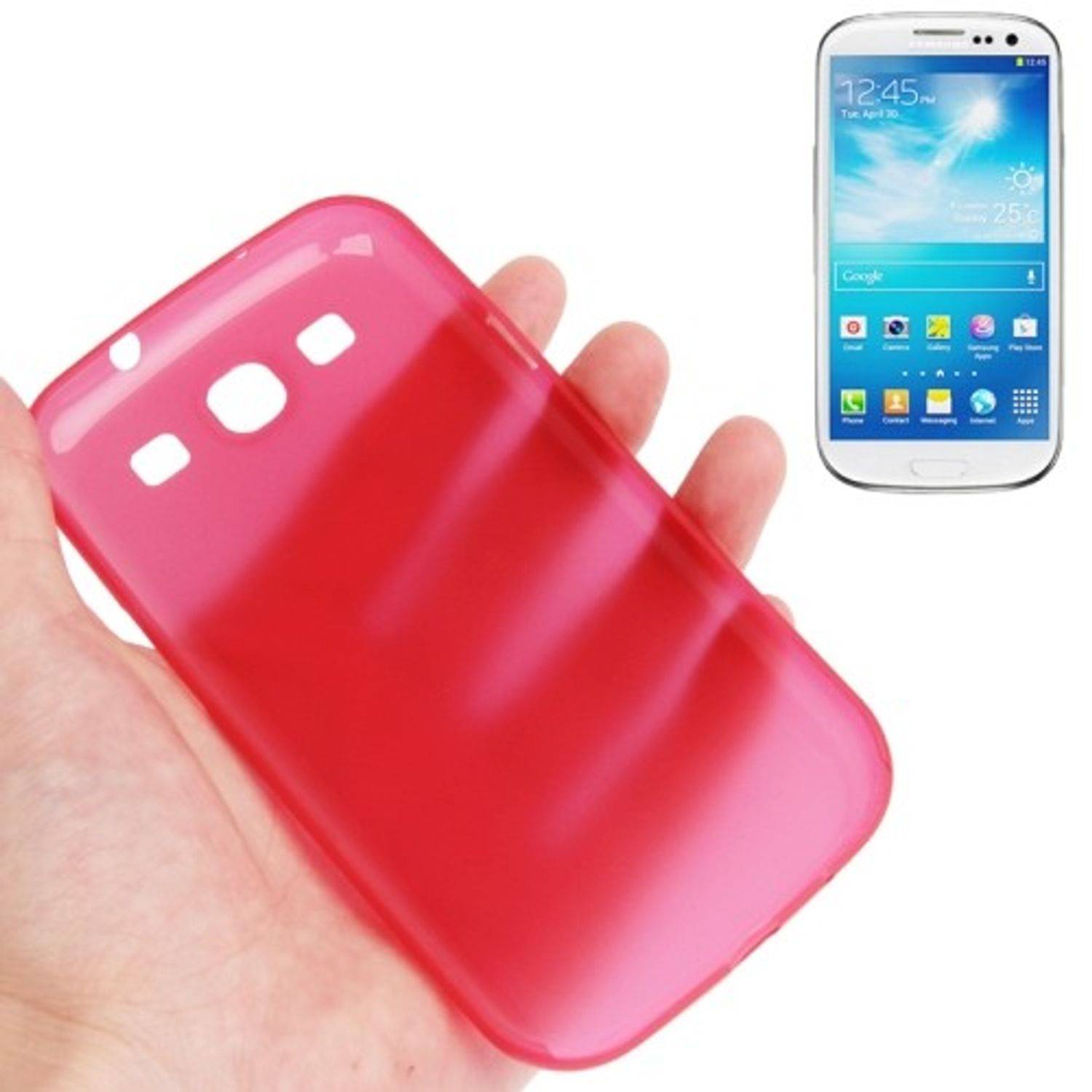 Samsung Galaxy S3 / S3 NEO Handyhülle Backcover Rot