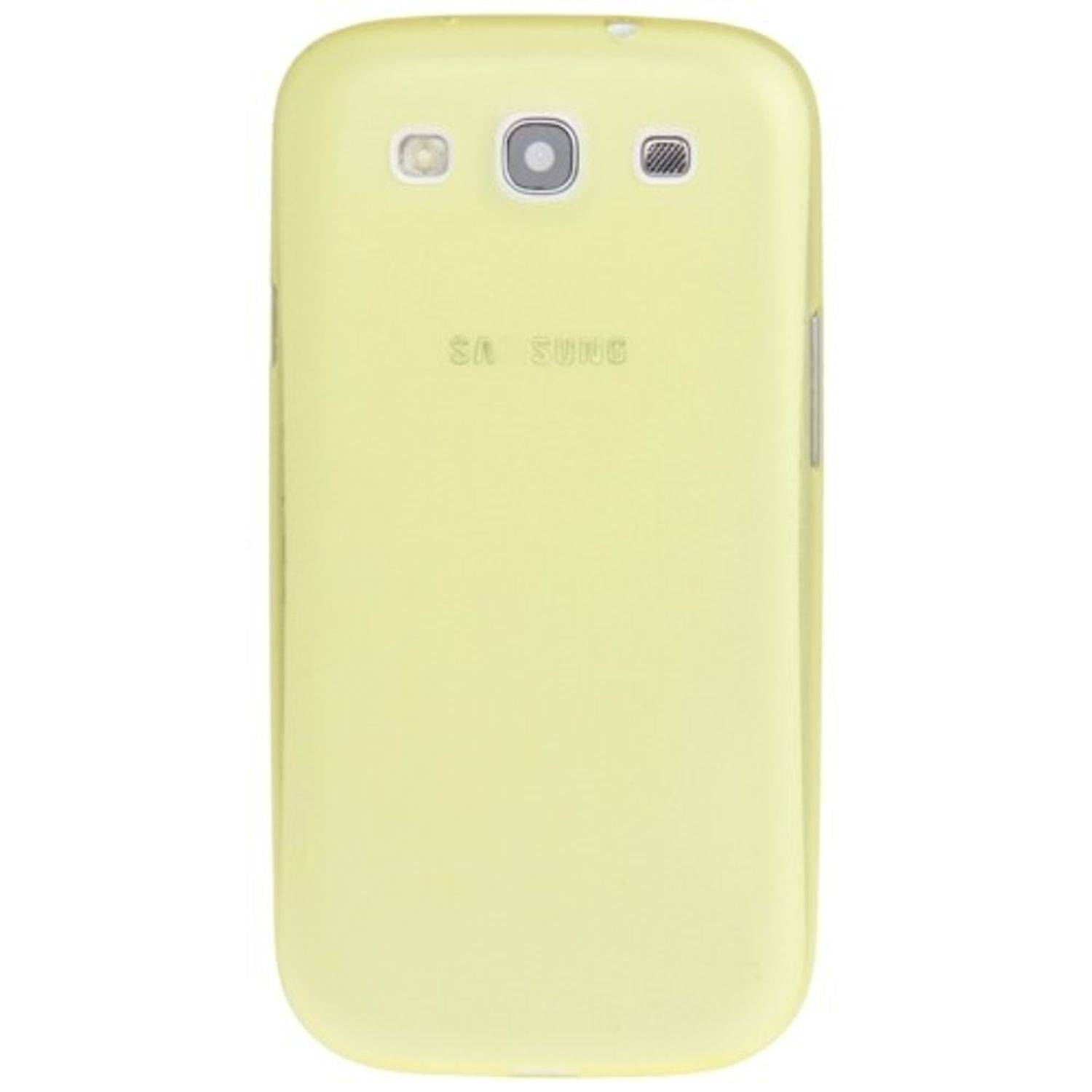 Samsung Galaxy S3 / S3 NEO Handyhülle Backcover Gelb