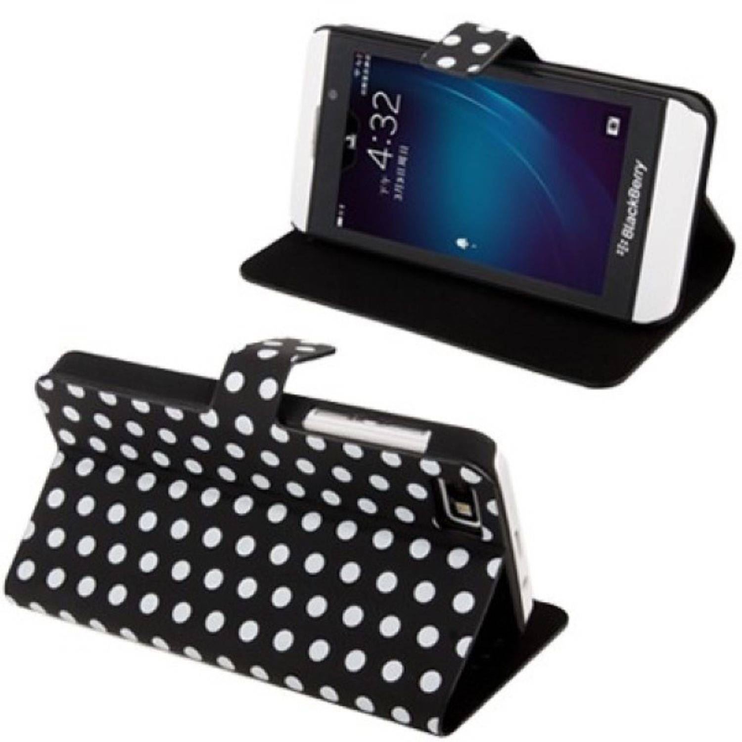 Blackberry Z10 Handyhülle Backcover Schwarz