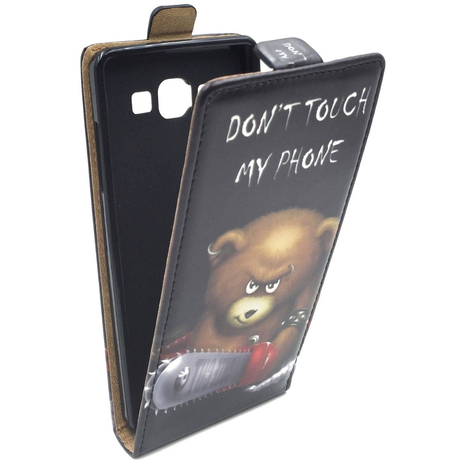 Samsung Galaxy A3 (2015) Handyhülle Backcover Schwarz
