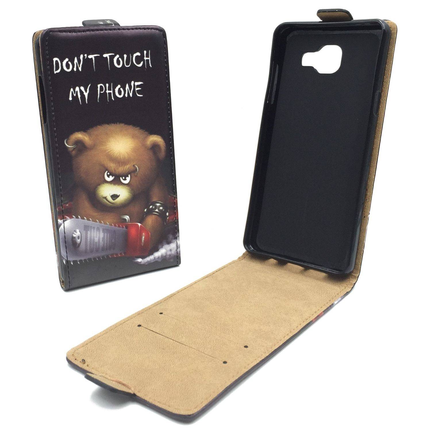 Samsung Galaxy A3 (2016) Handyhülle Backcover Schwarz