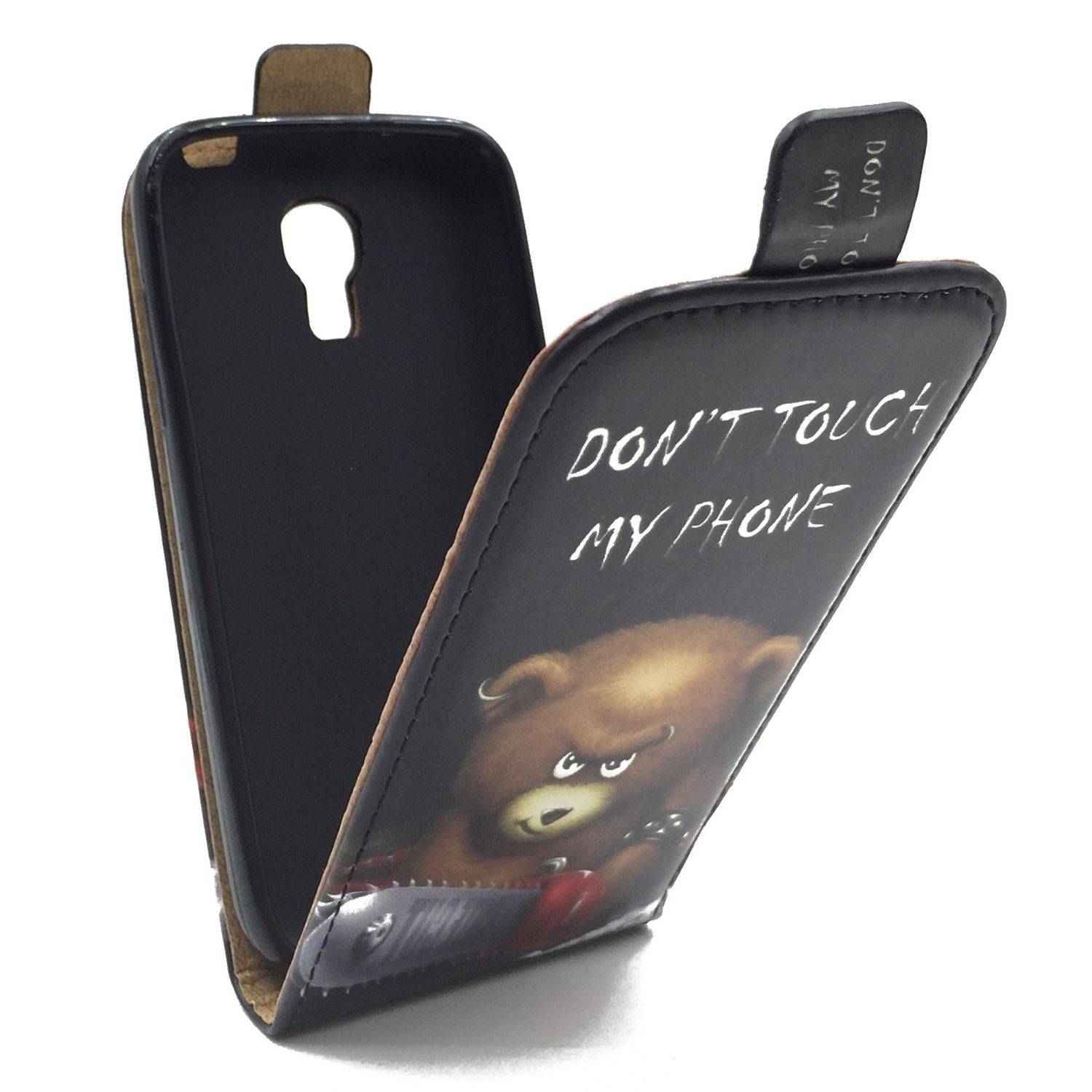 Samsung Galaxy S4 Handyhülle Backcover Schwarz