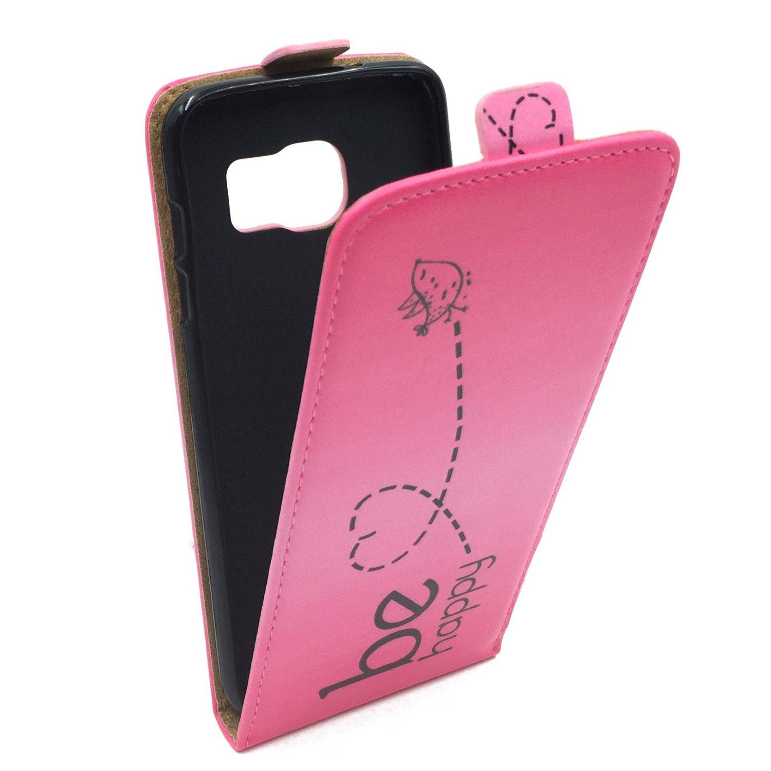 Samsung Galaxy S7 Edge Handyhülle Backcover Rosa