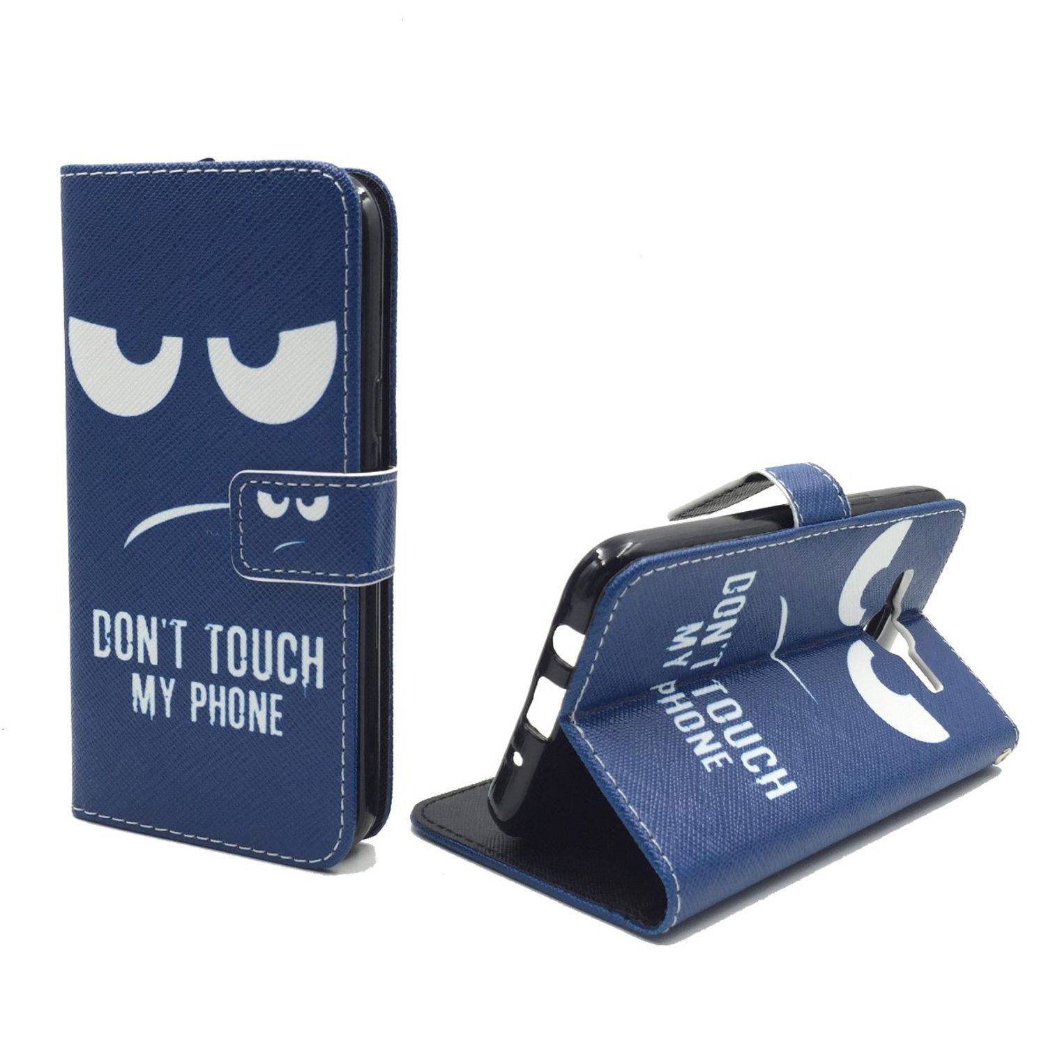 Samsung Galaxy J5 (2015) Handyhülle Bookcover Blau