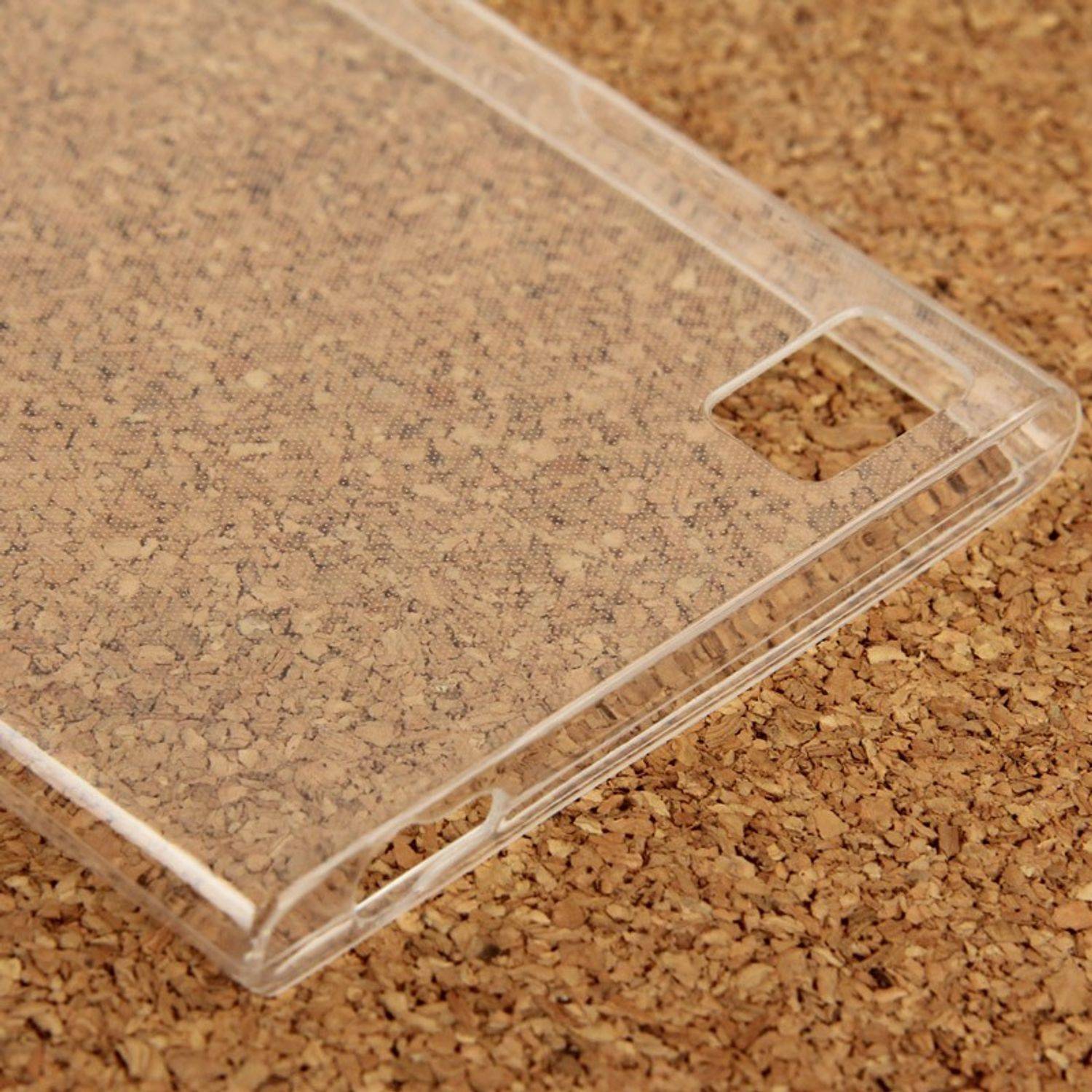 Xiaomi Mi 3 Handyhülle Ultra Dünn Bumper Backcover Transparent