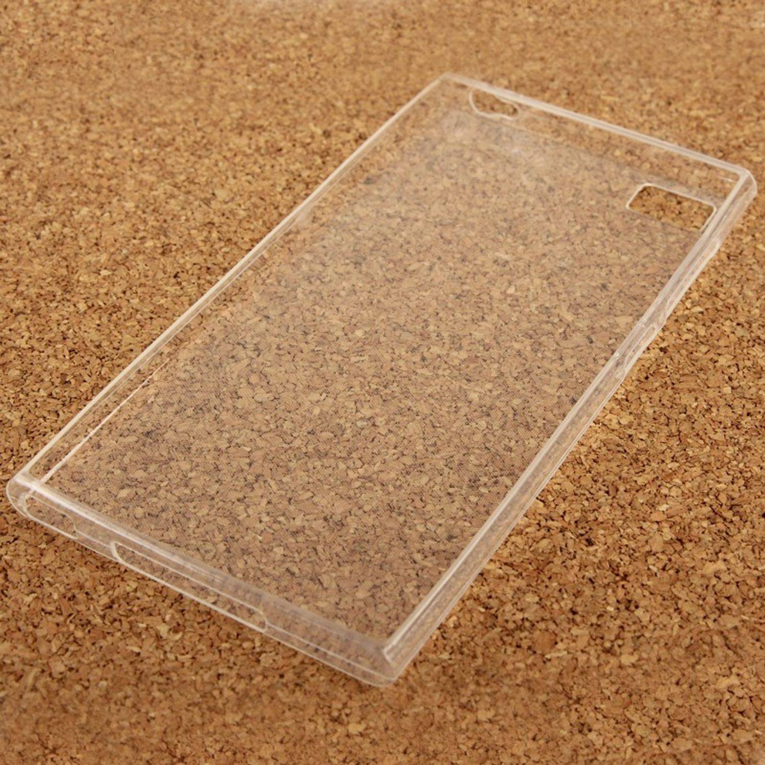 Xiaomi Mi 3 Handyhülle Ultra Dünn Bumper Backcover Transparent