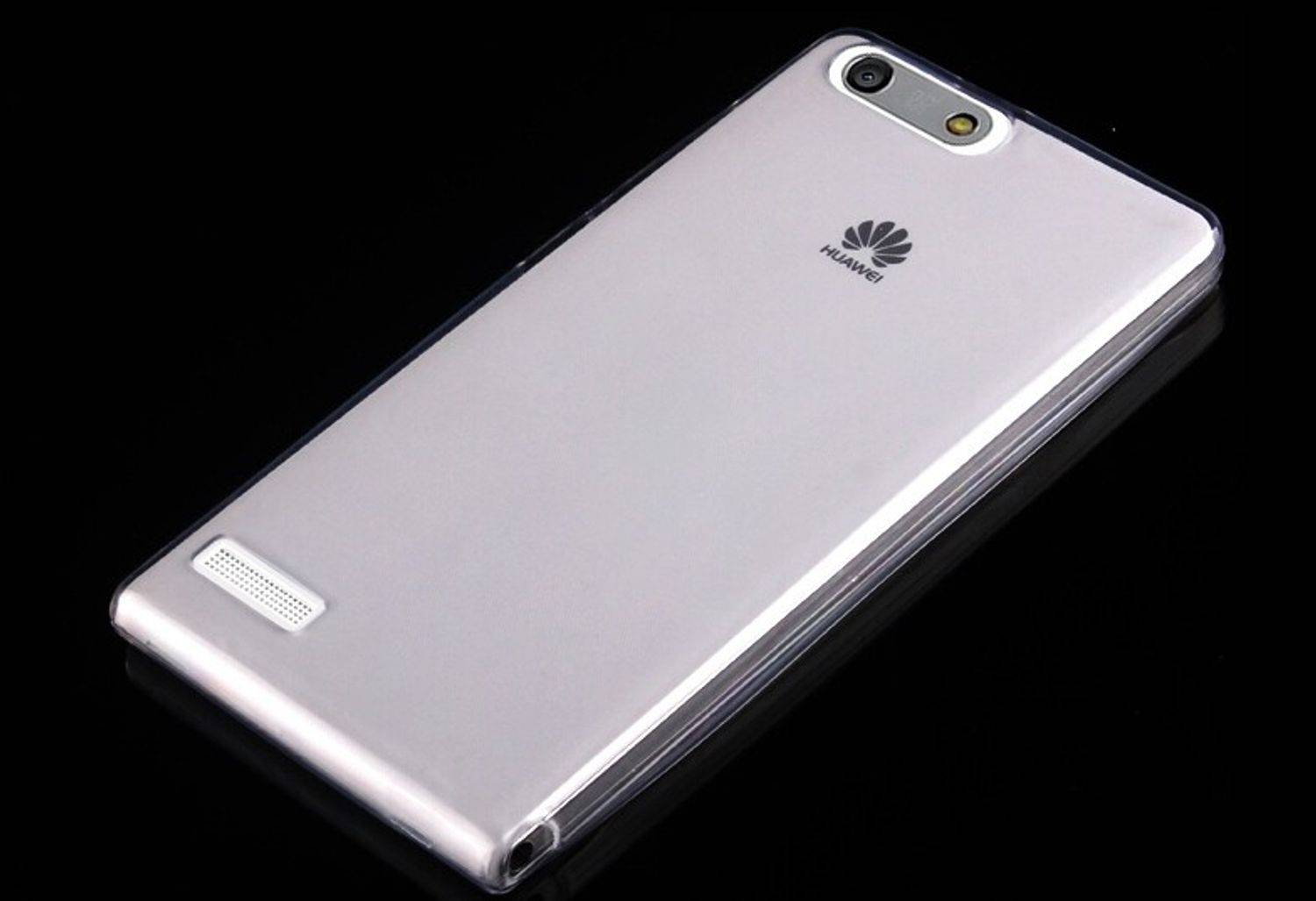Huawei Ascend P7 mini Handyhülle Ultra Dünn Bumper Backcover Transparent