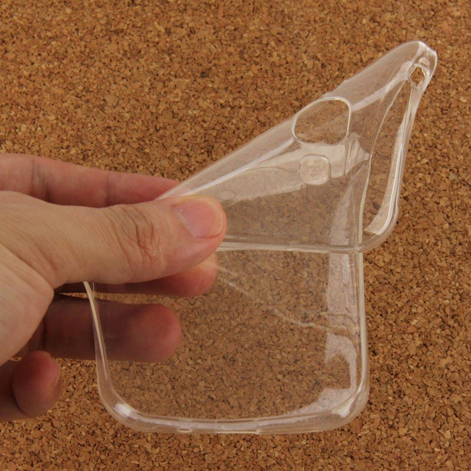 Huawei Ascend P7 mini Handyhülle Ultra Dünn Bumper Backcover Transparent