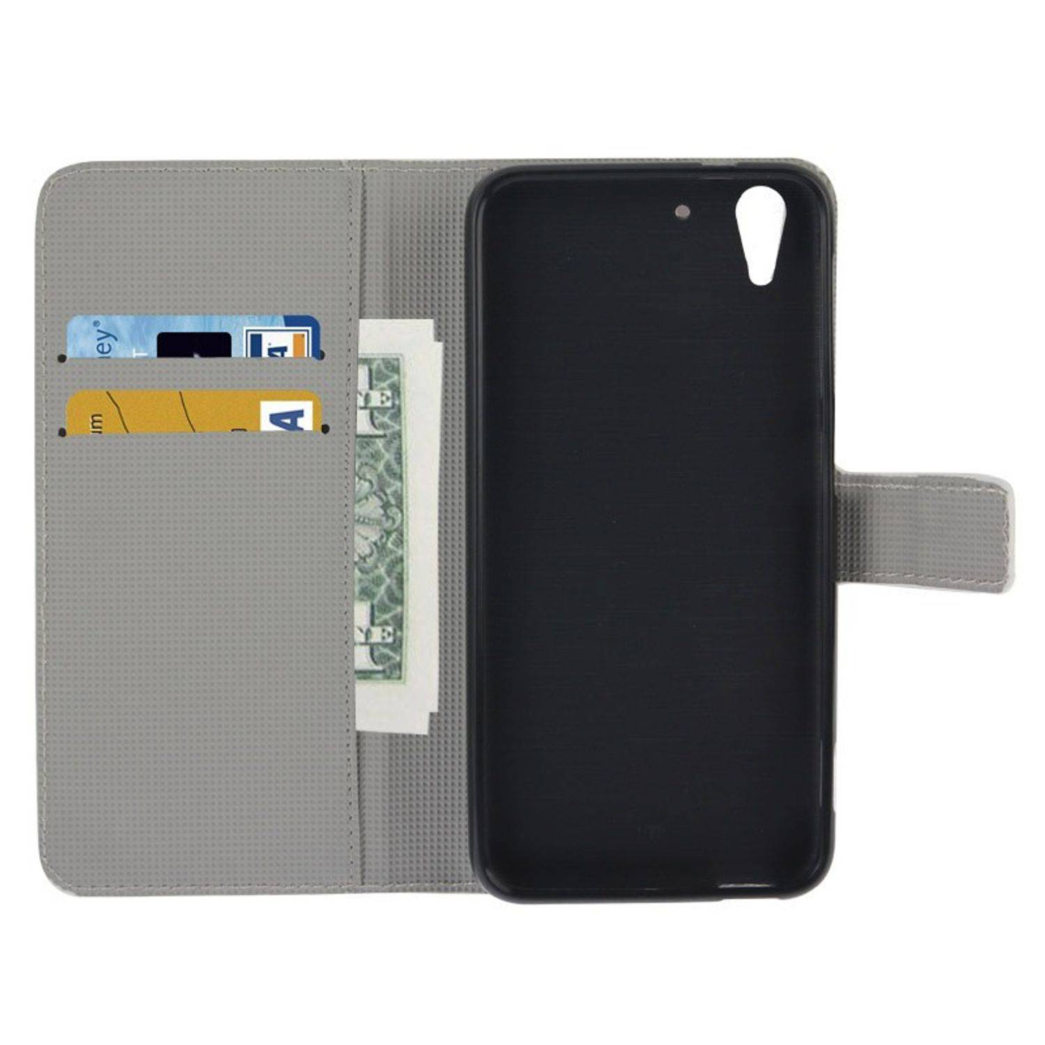 HTC Desire Eye Handyhülle Backcover Mehrfarbig