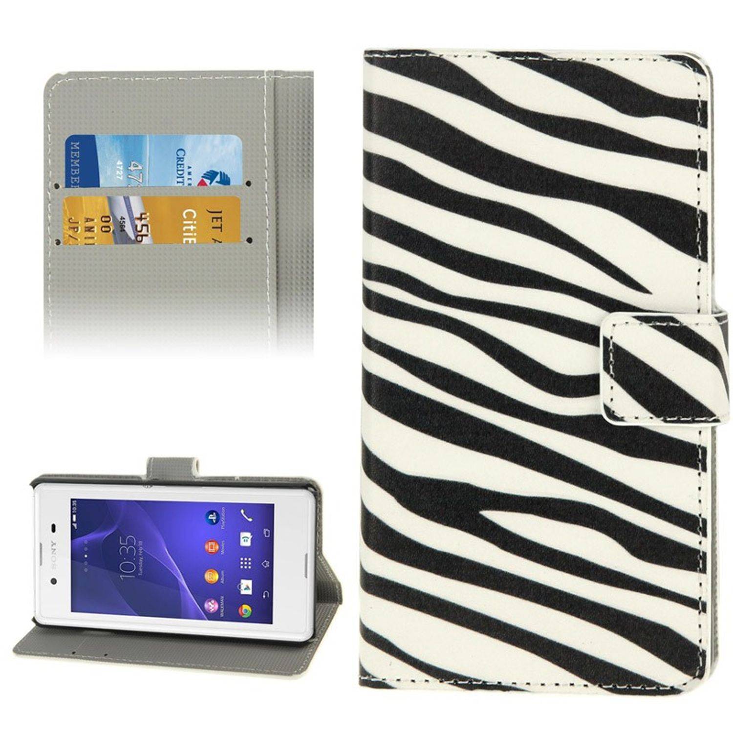 Sony Xperia E3 Handyhülle Backcover Mehrfarbig