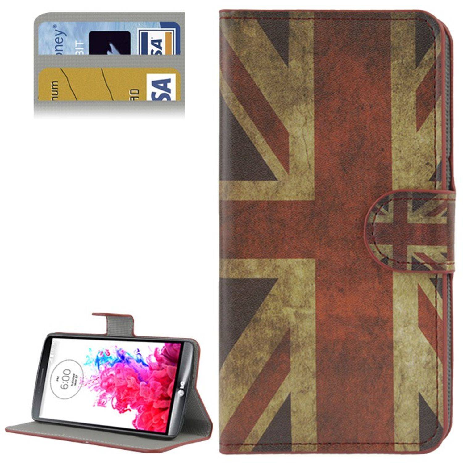 LG G3 Handyhülle Backcover Mehrfarbig