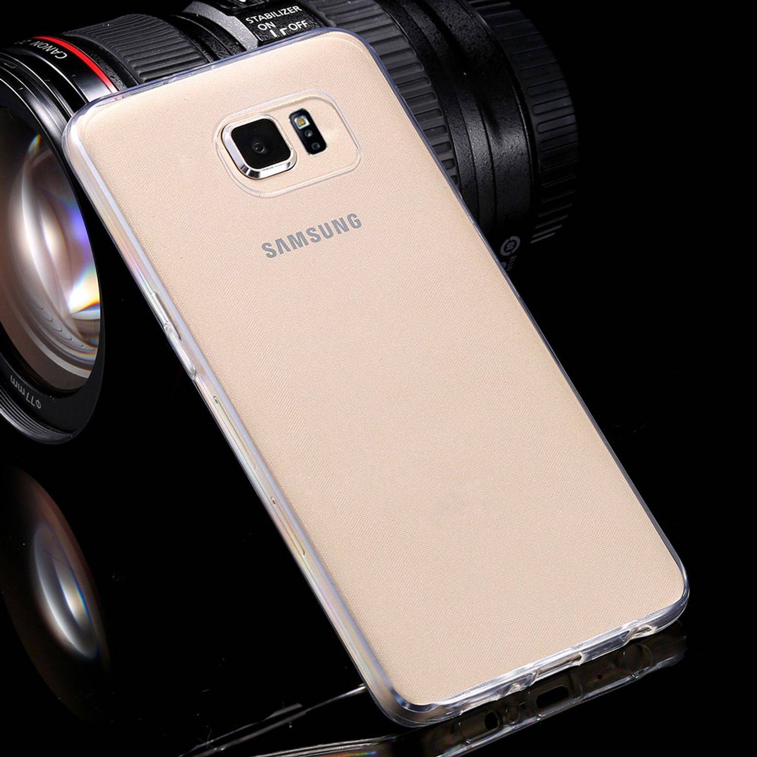 Samsung Galaxy S6 Handyhülle Backcover Transparent