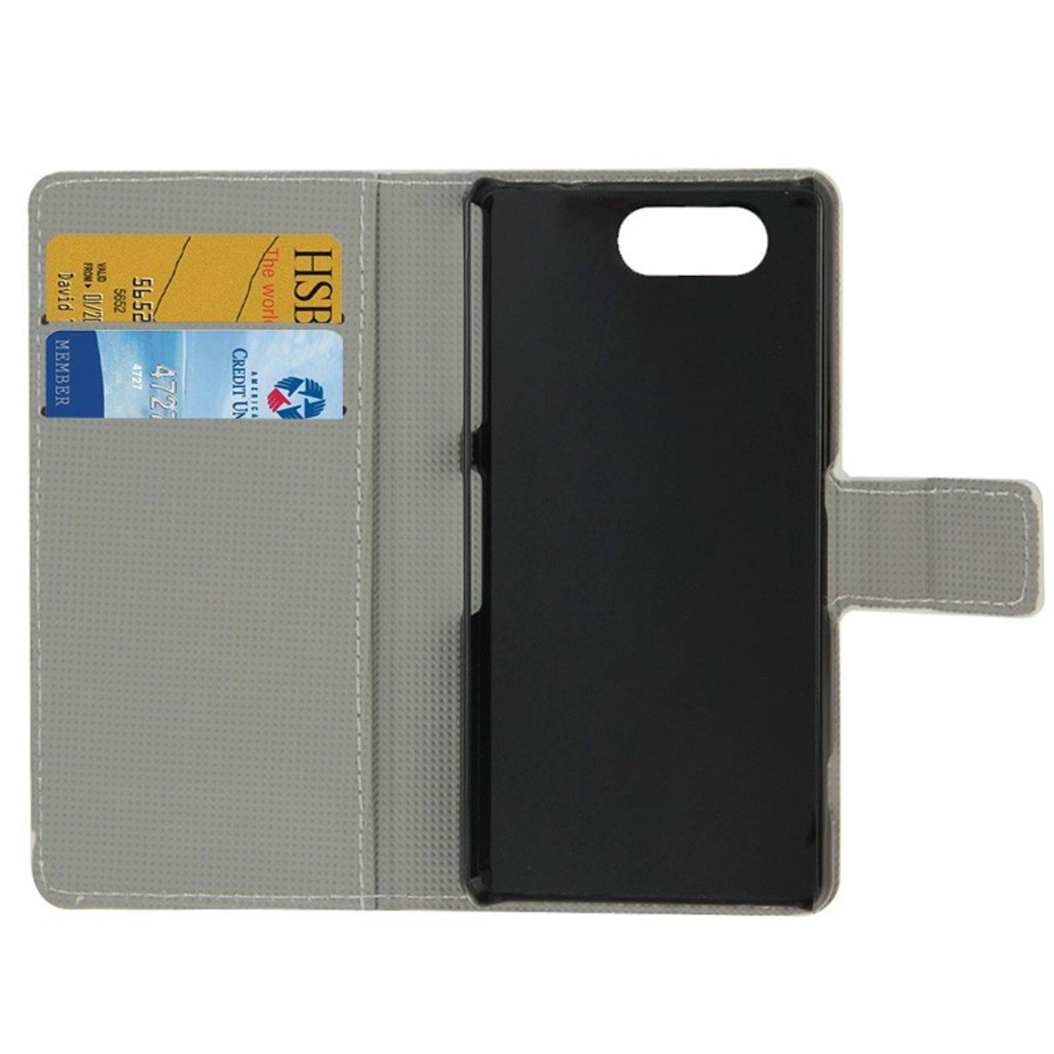 Sony Xperia Z3 Compact Handyhülle Backcover Mehrfarbig