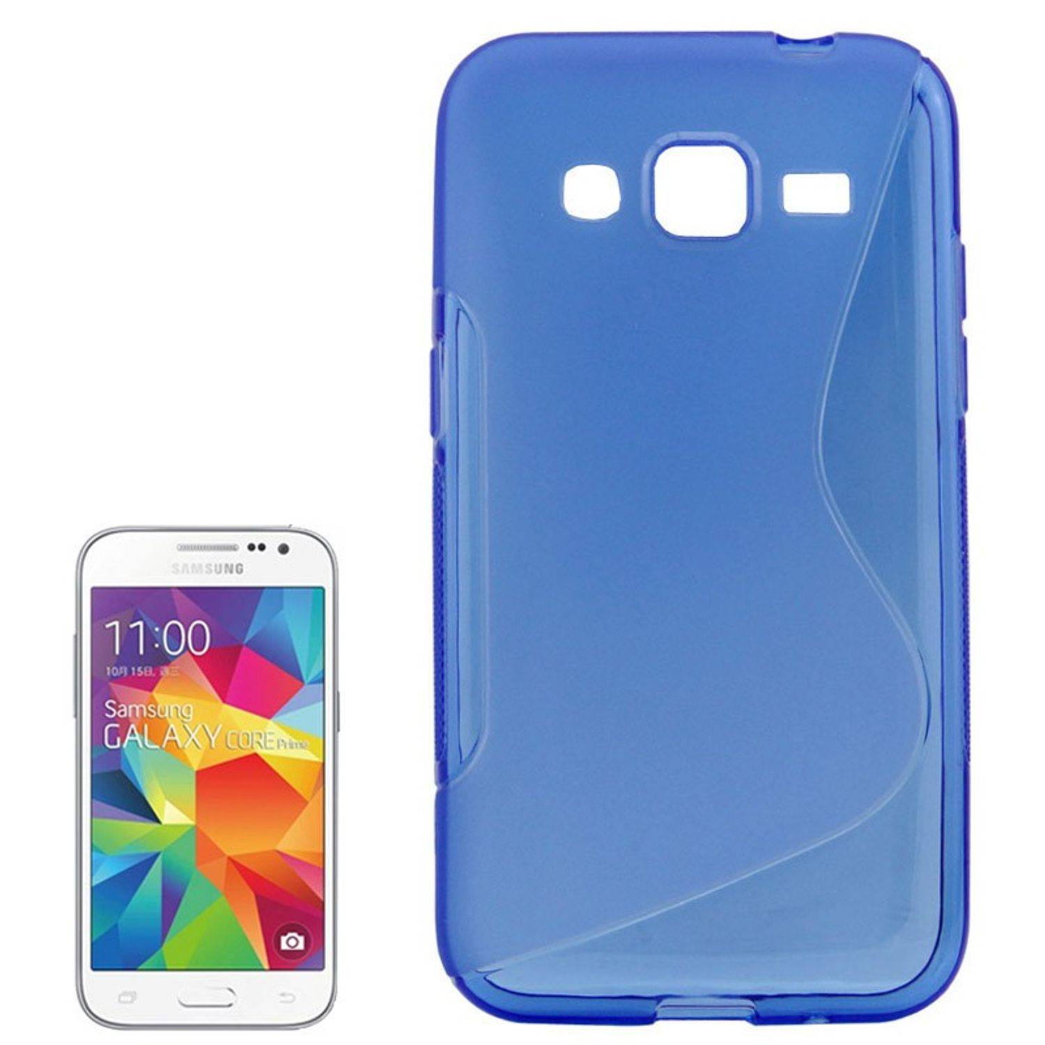 Samsung Galaxy Core Prime Handyhülle Backcover Blau