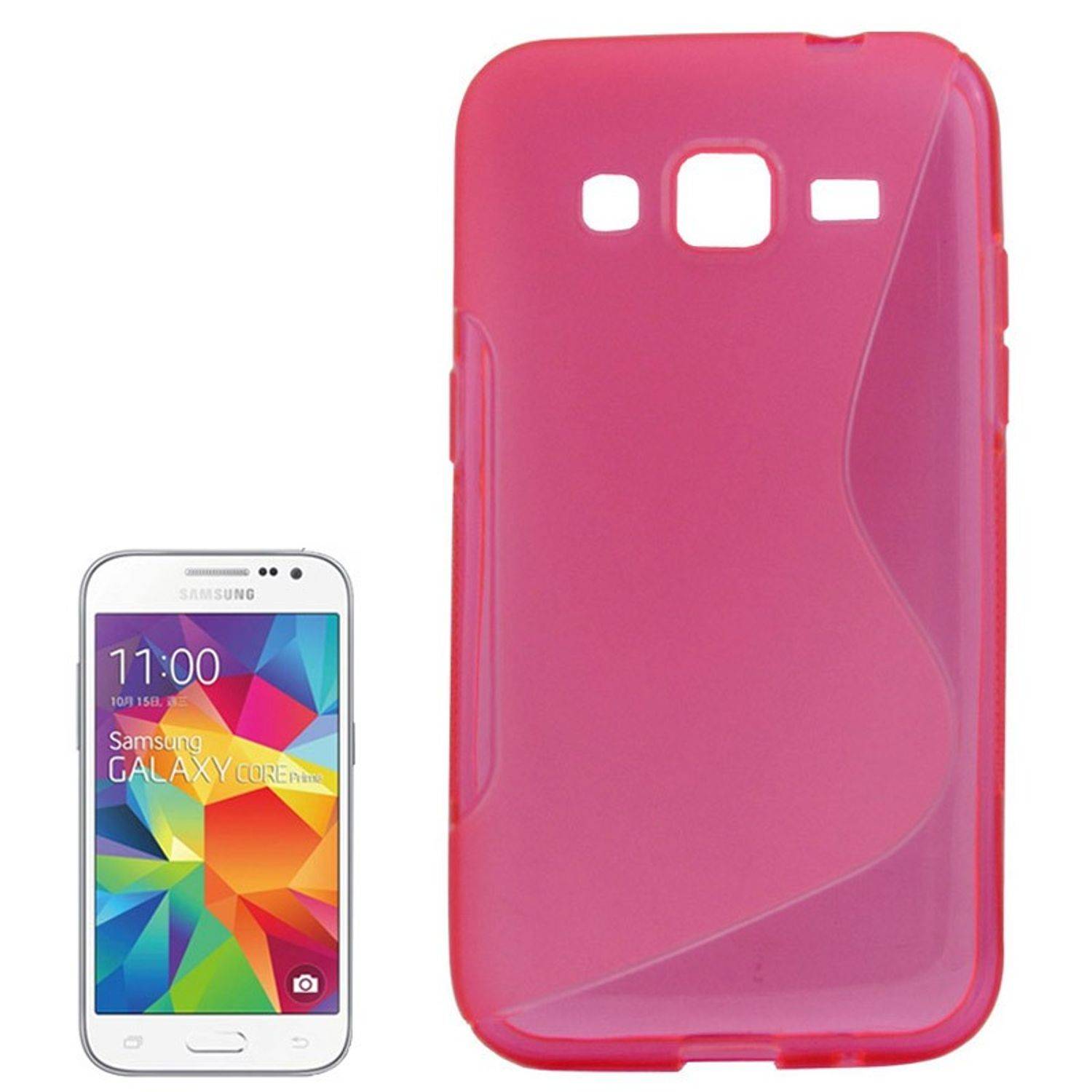 Samsung Galaxy Core Prime Handyhülle Backcover Rosa
