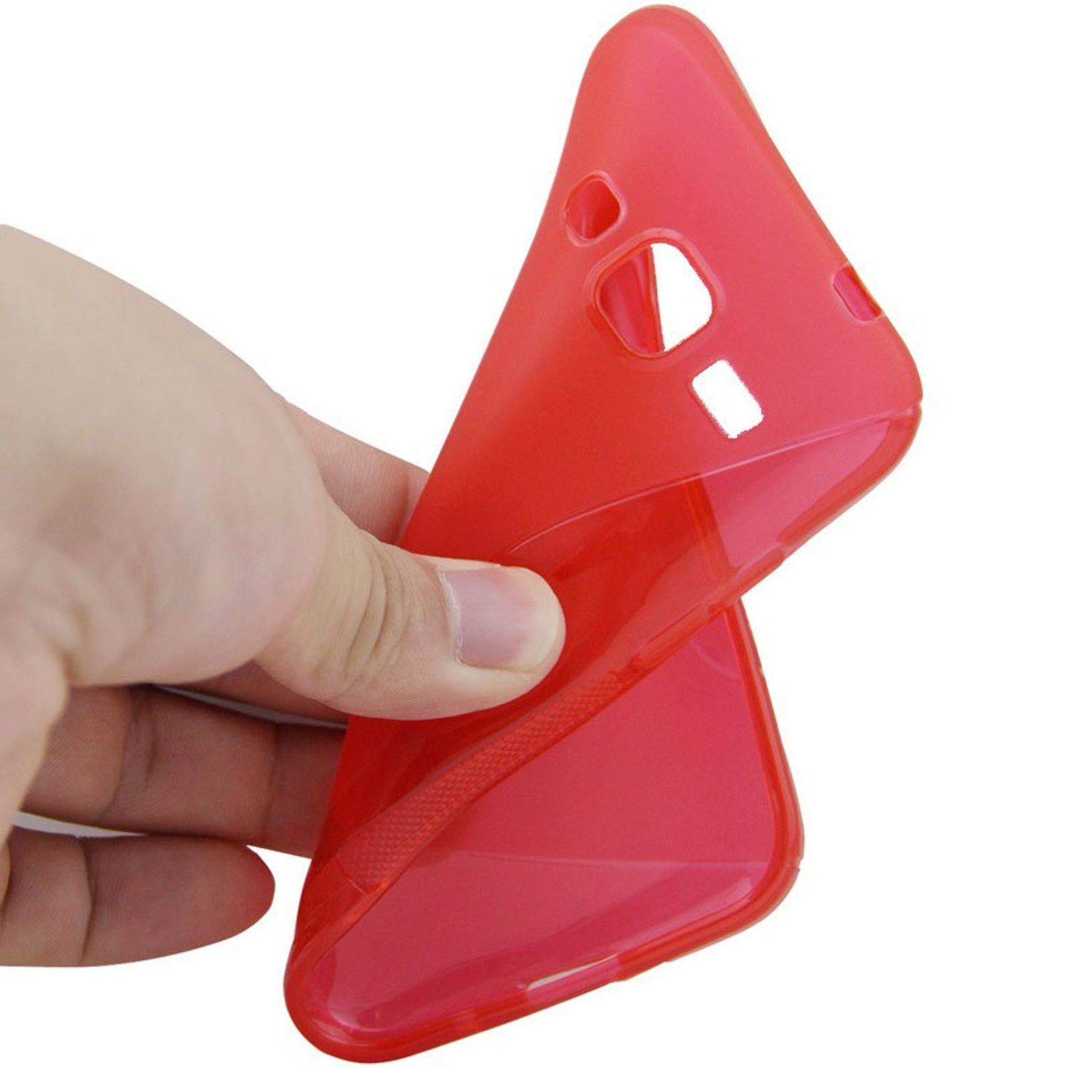 Samsung Galaxy Core Prime Handyhülle Backcover Violett