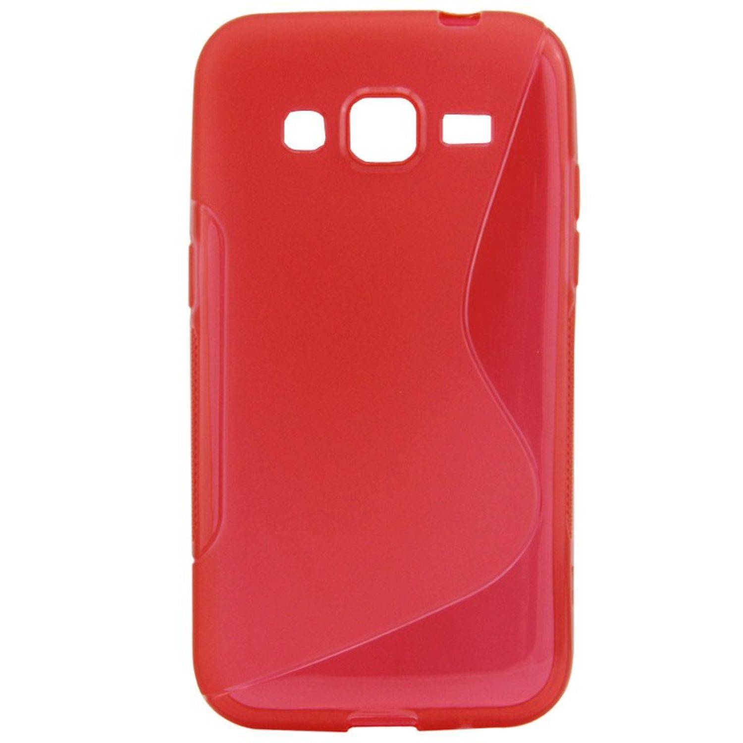 Samsung Galaxy Core Prime Handyhülle Backcover Rot