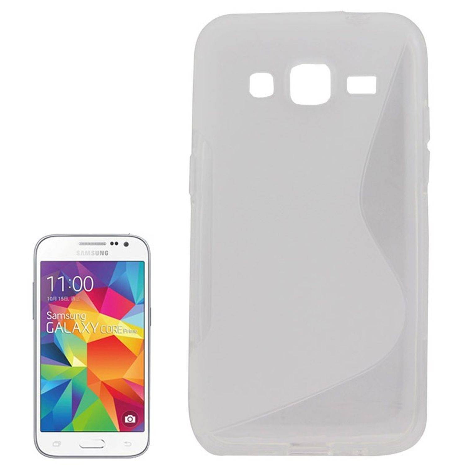 Samsung Galaxy Core Prime Handyhülle Backcover Transparent