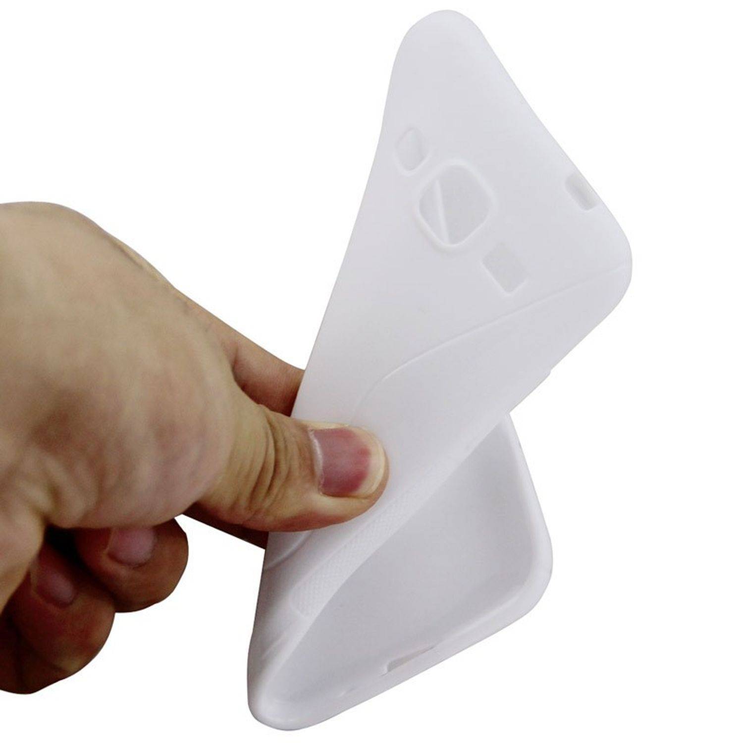 Samsung Galaxy Core Prime Handyhülle Backcover Transparent