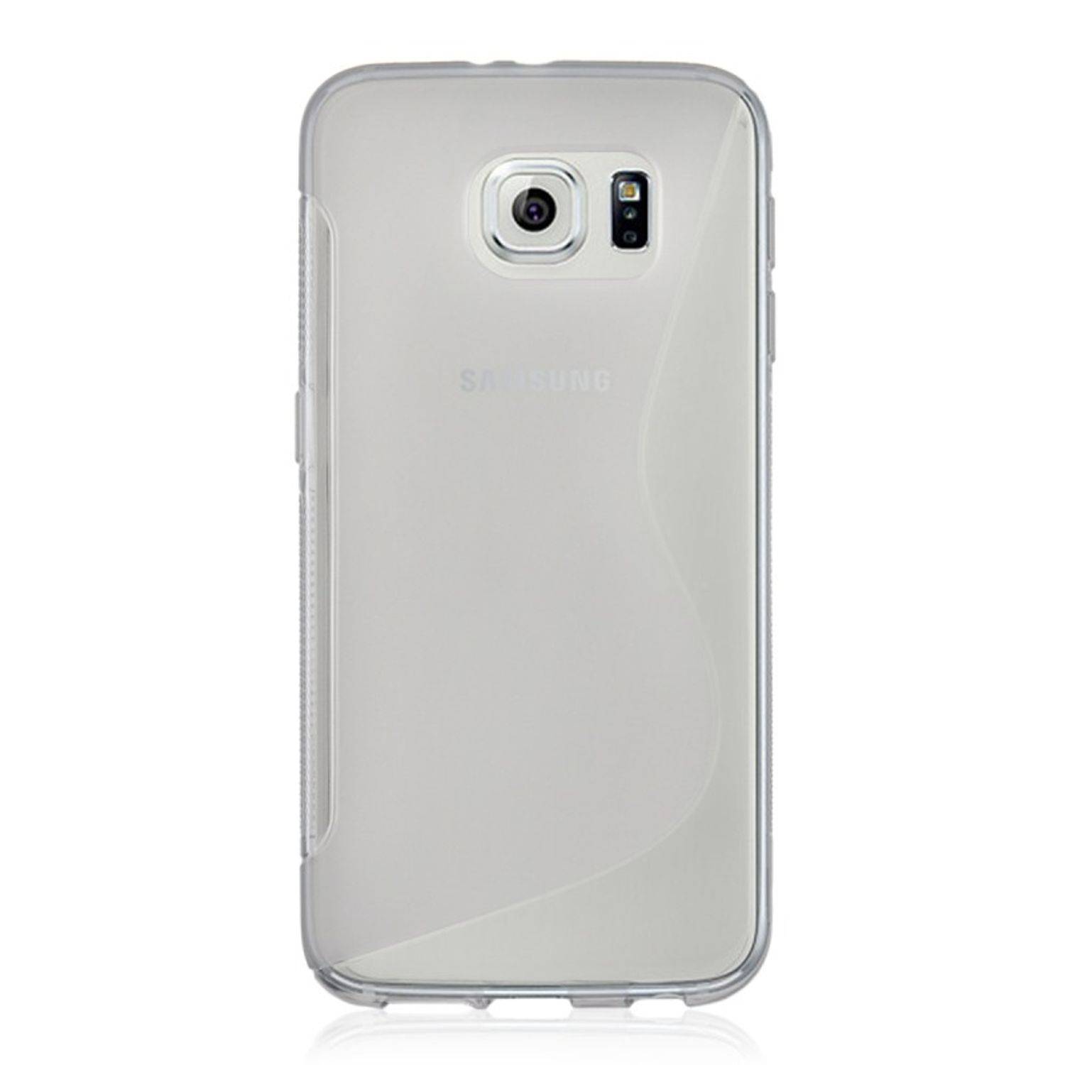 Samsung Galaxy S6 Handyhülle Backcover Grau