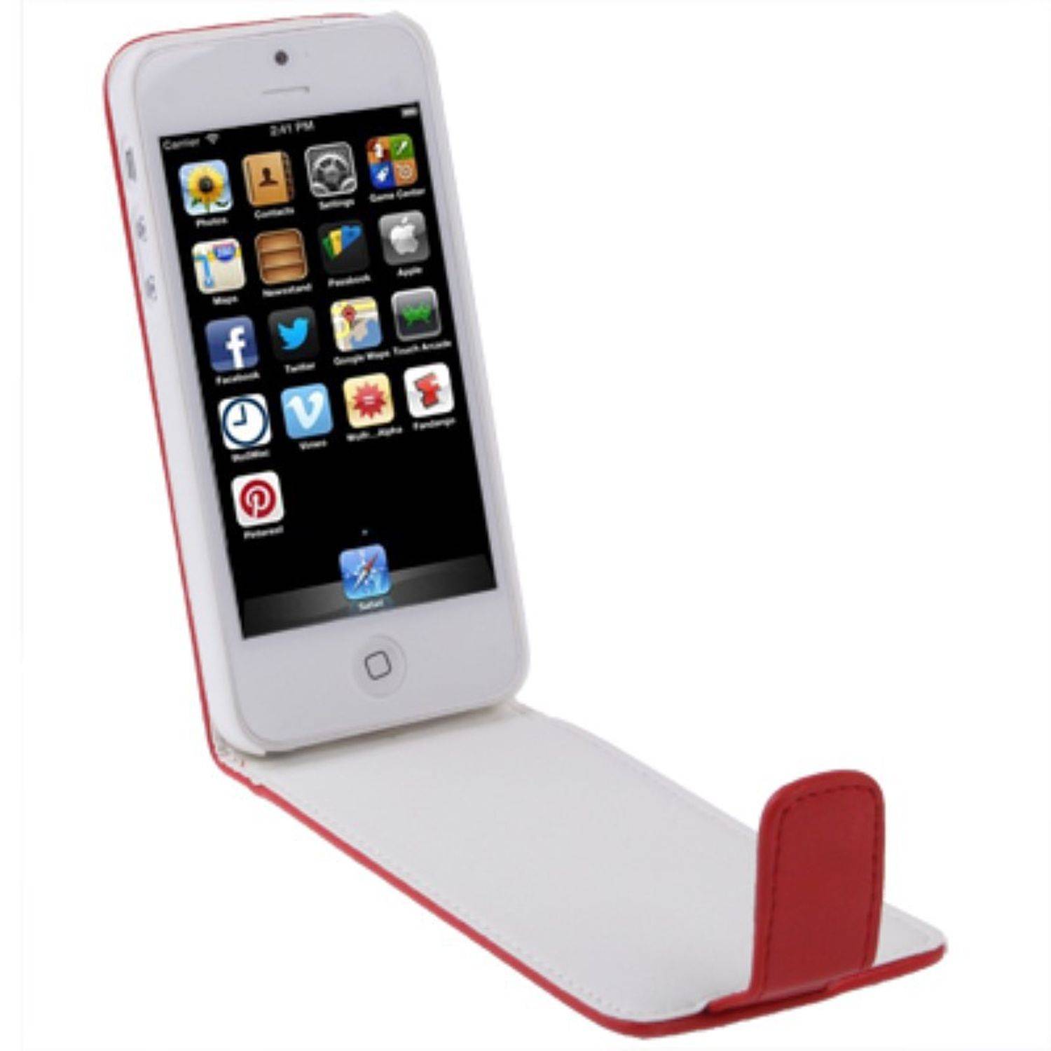 Apple iPhone 5 / 5s / SE Handyhülle Backcover Rot