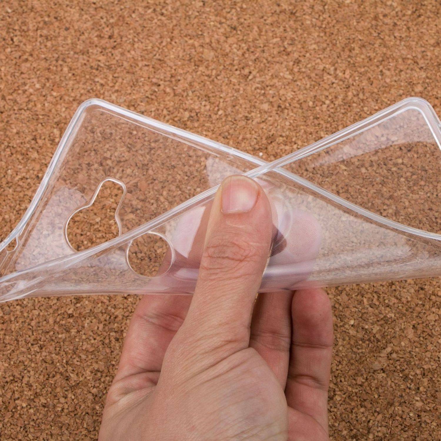Huawei Mate 8 Handyhülle Ultra Dünn Bumper Backcover Transparent