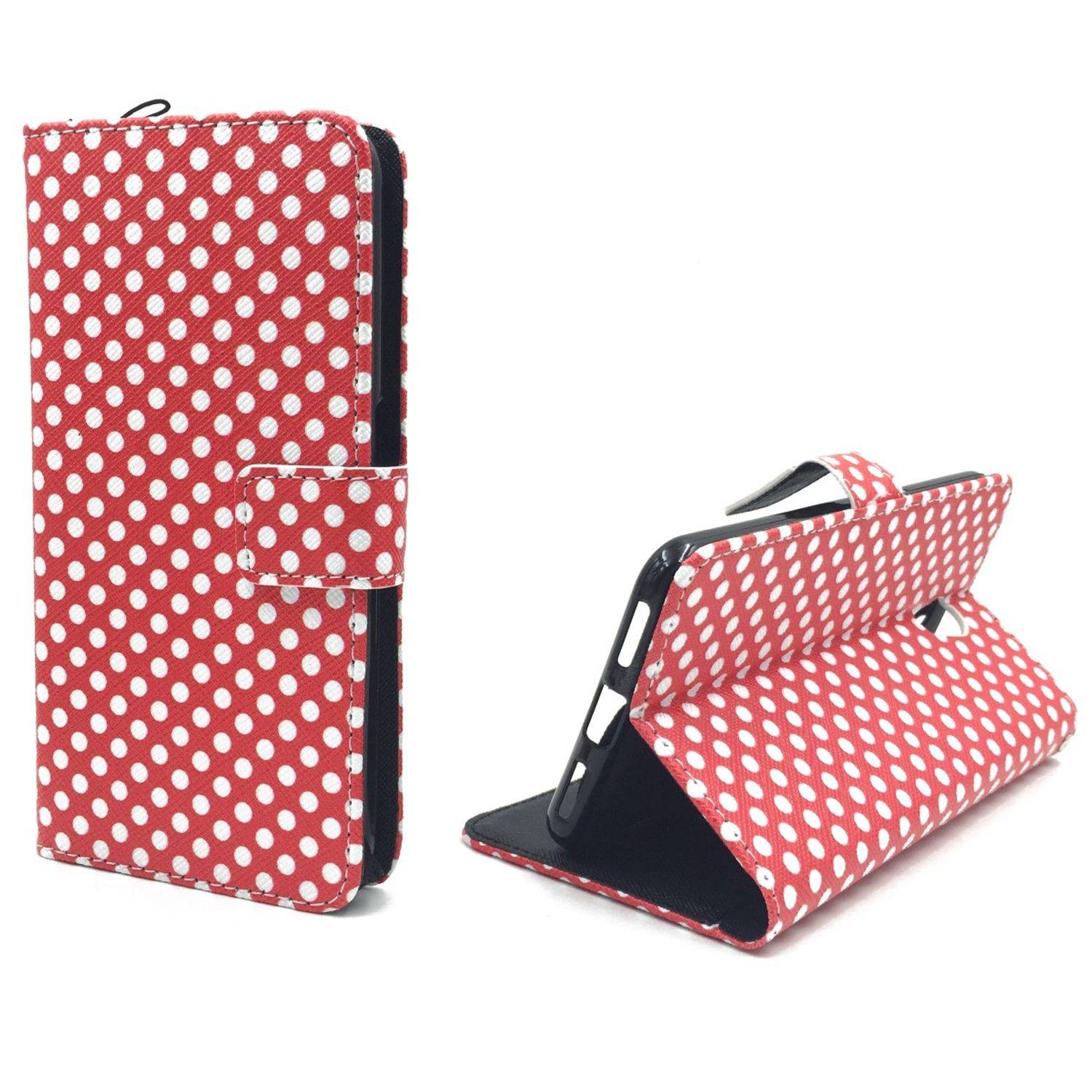 ZTE Blade V7 Handyhülle Bookcover Rot