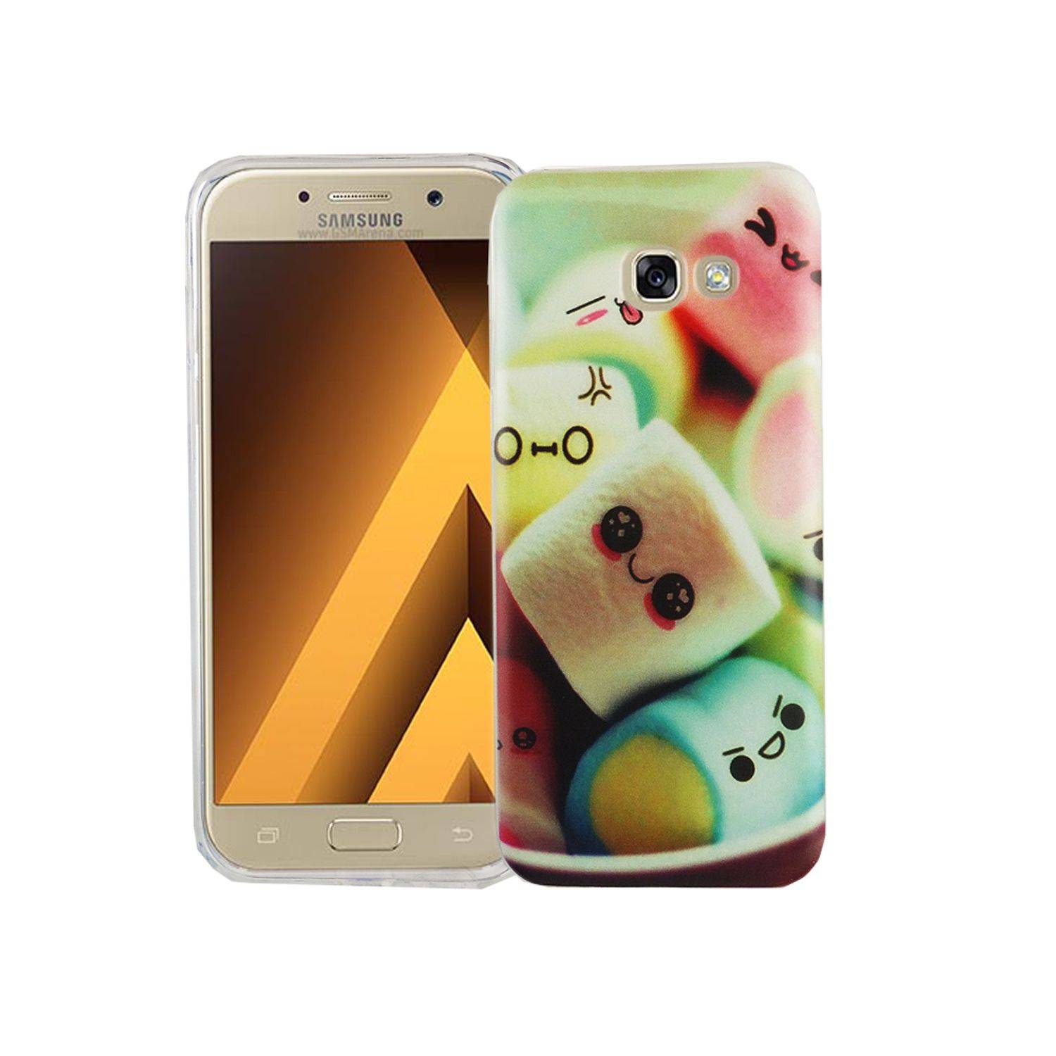 Samsung Galaxy A5 (2017) Handyhülle Bumper Backcover Mehrfarbig