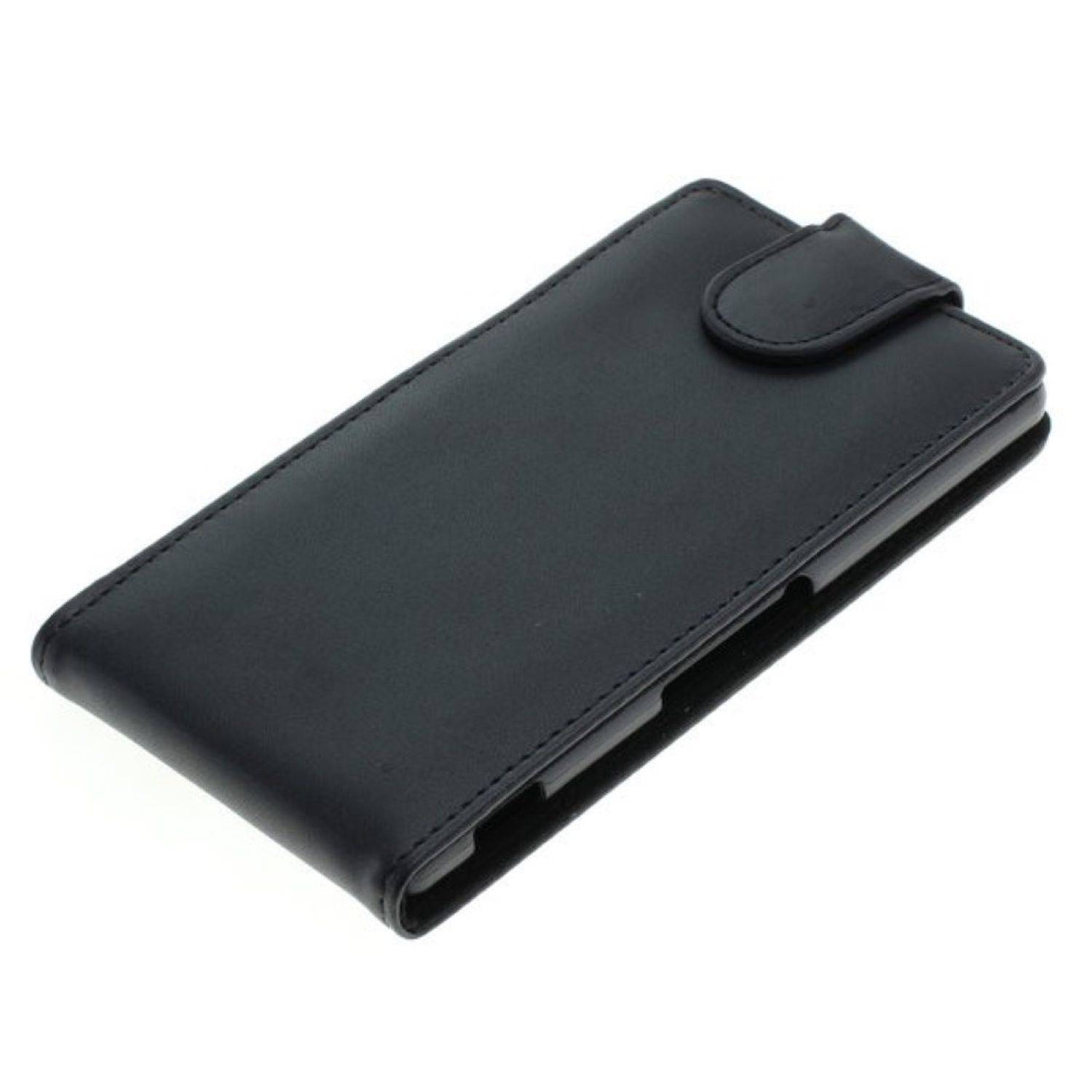 Sony Xperia M5 Handyhülle Backcover Schwarz