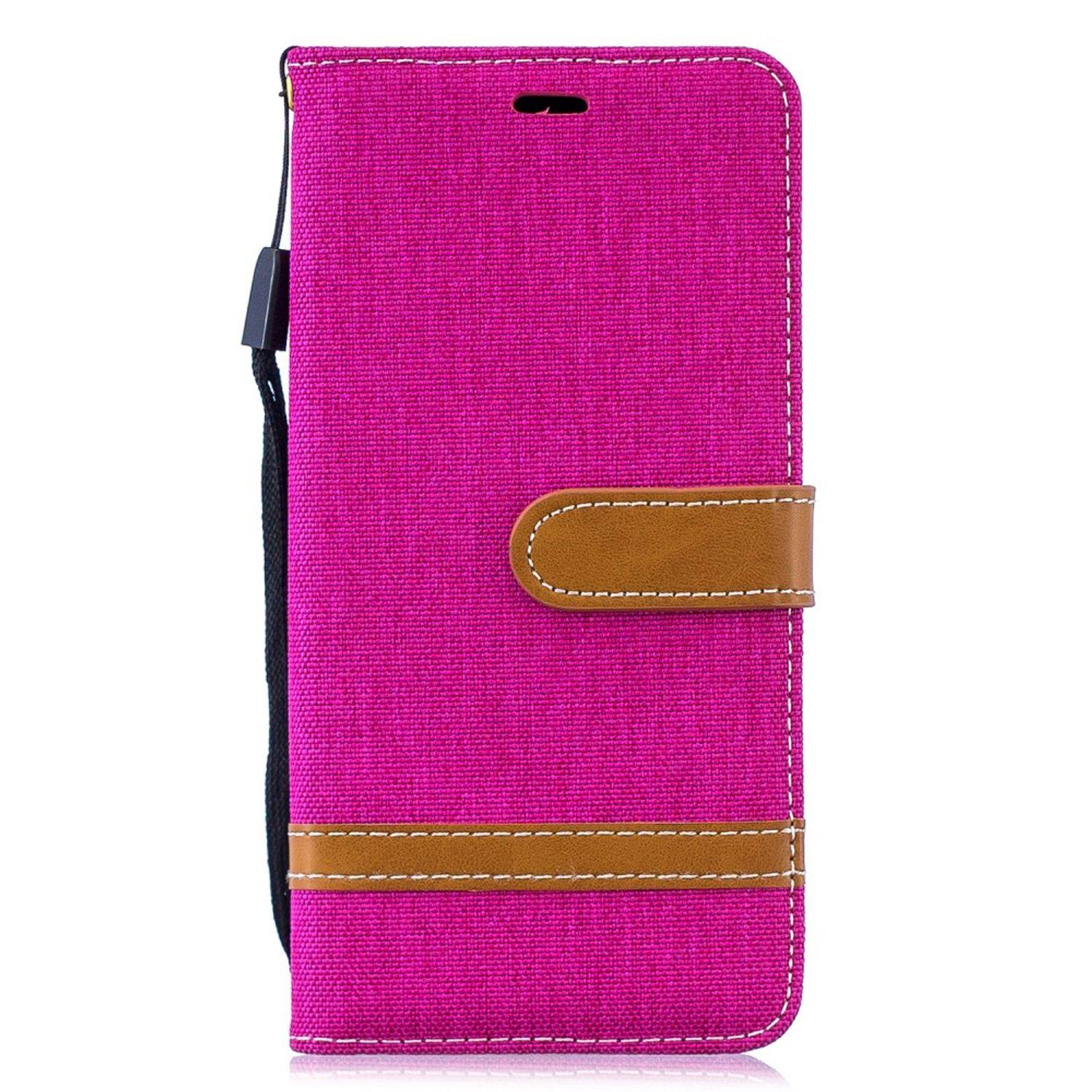 Samsung Galaxy S10 Handyhülle Bookcover Rosa