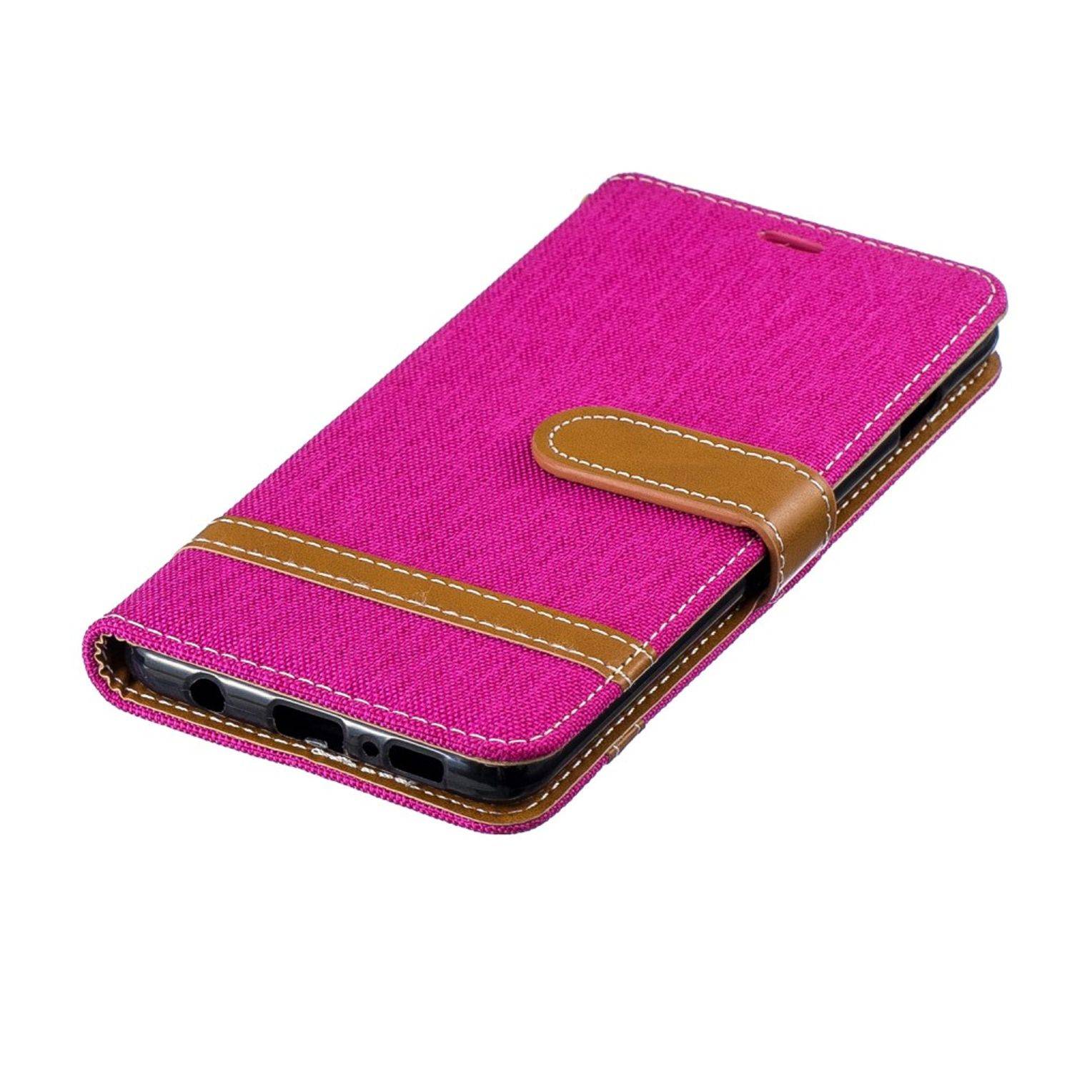 Samsung Galaxy S10 Handyhülle Bookcover Rosa