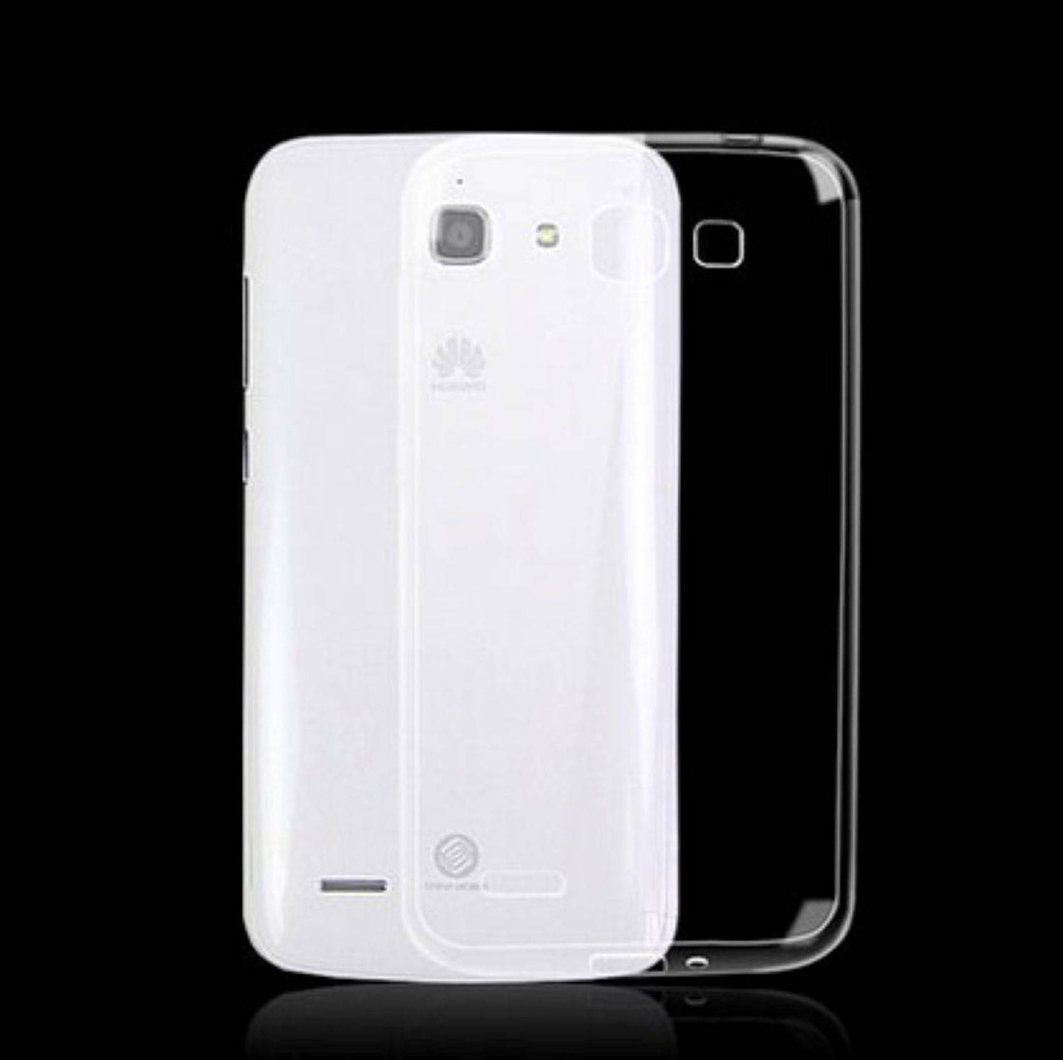 Huawei Ascend G730 Handyhülle Backcover Transparent