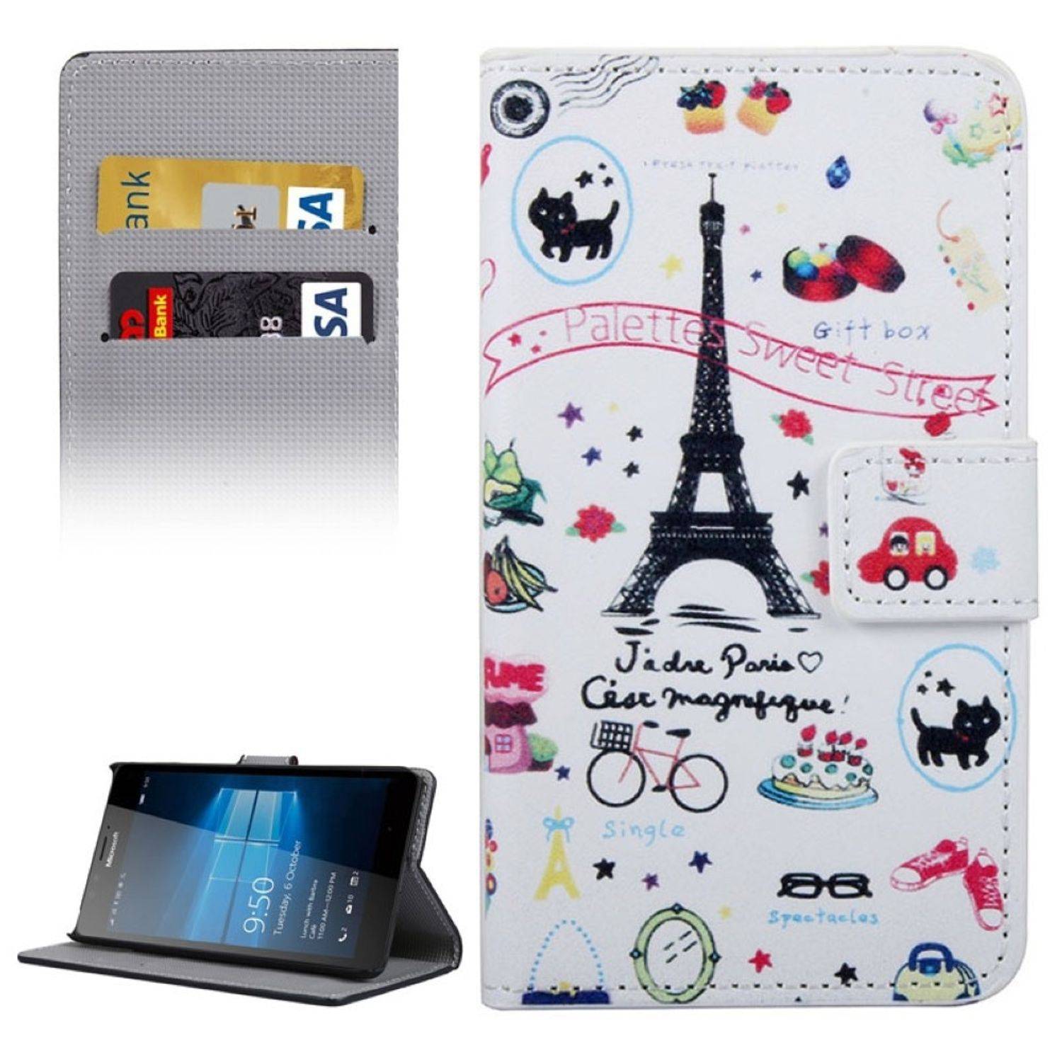 Microsoft Lumia 950 Handyhülle Backcover Mehrfarbig