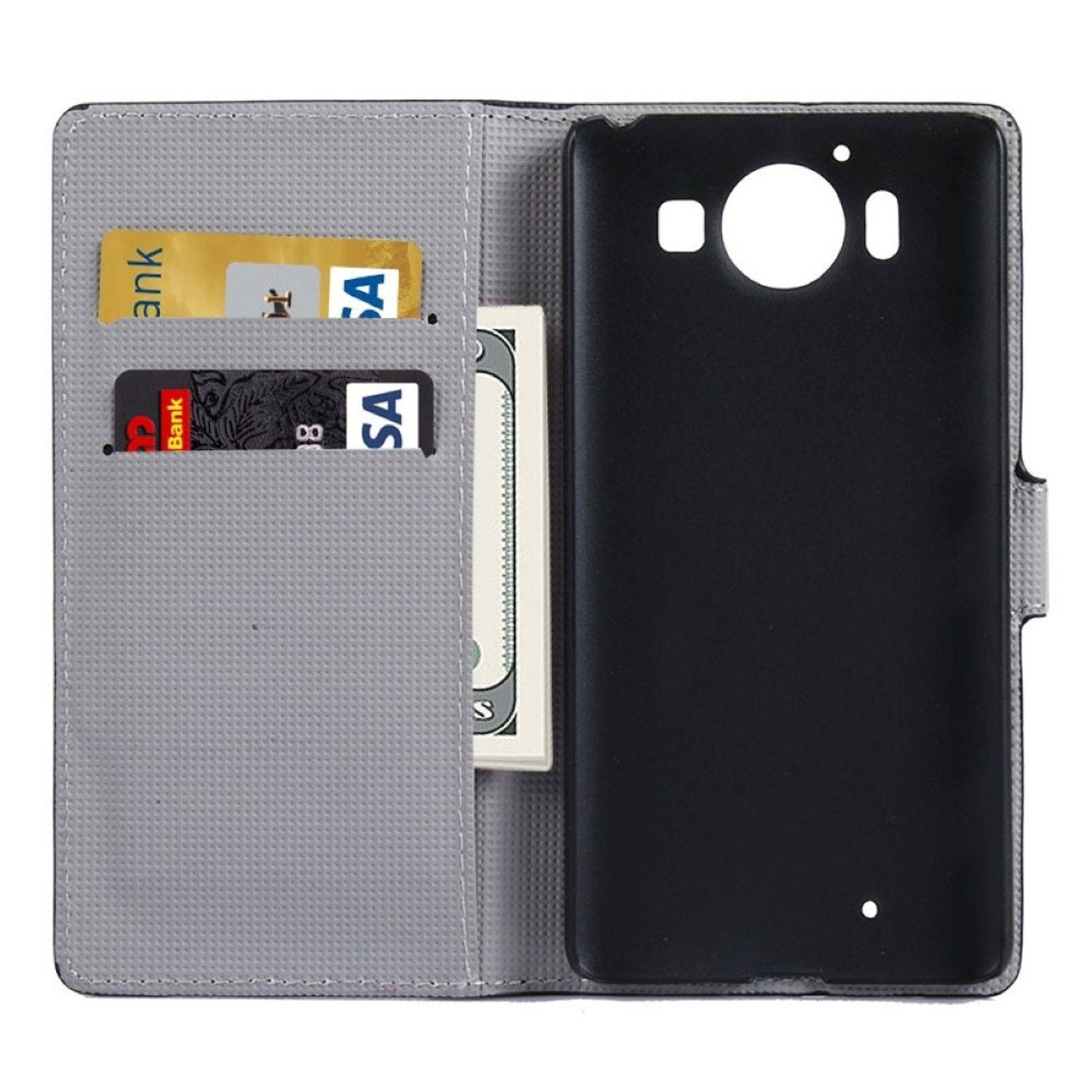 Microsoft Lumia 950 Handyhülle Backcover Mehrfarbig