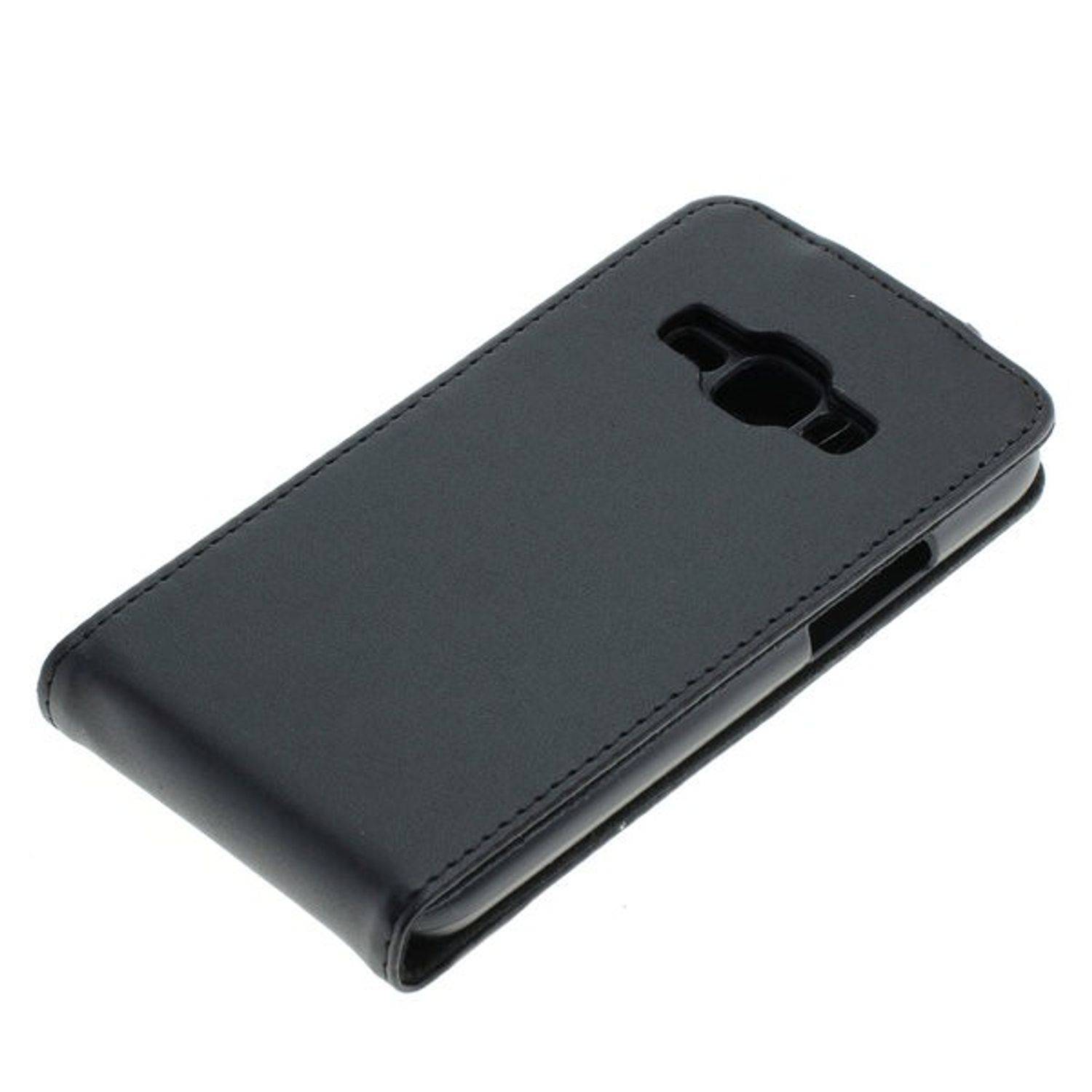Samsung Galaxy J1 (2016) Handyhülle Backcover Schwarz