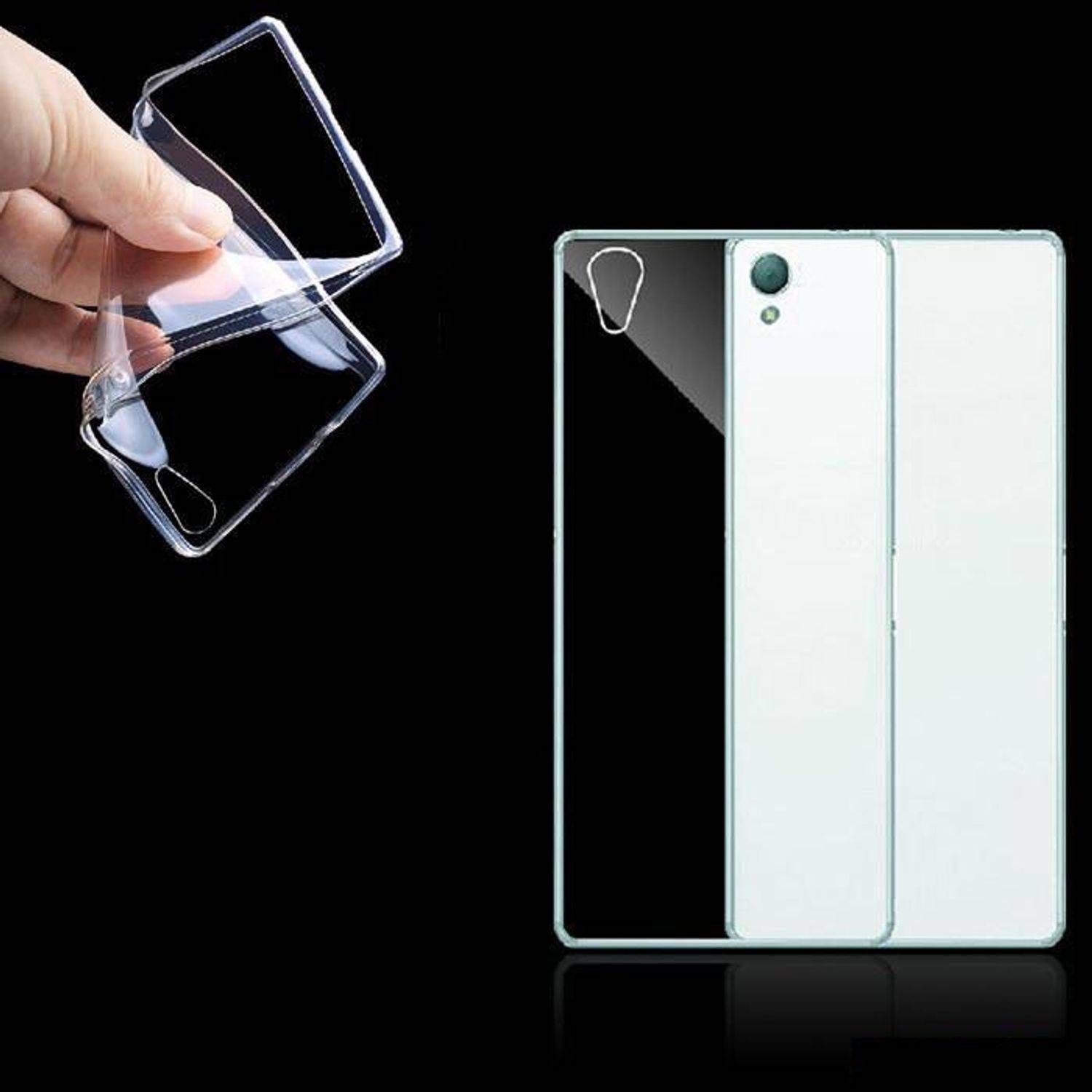 Sony Xperia Z3 Handyhülle Ultra Dünn Bumper Backcover Transparent