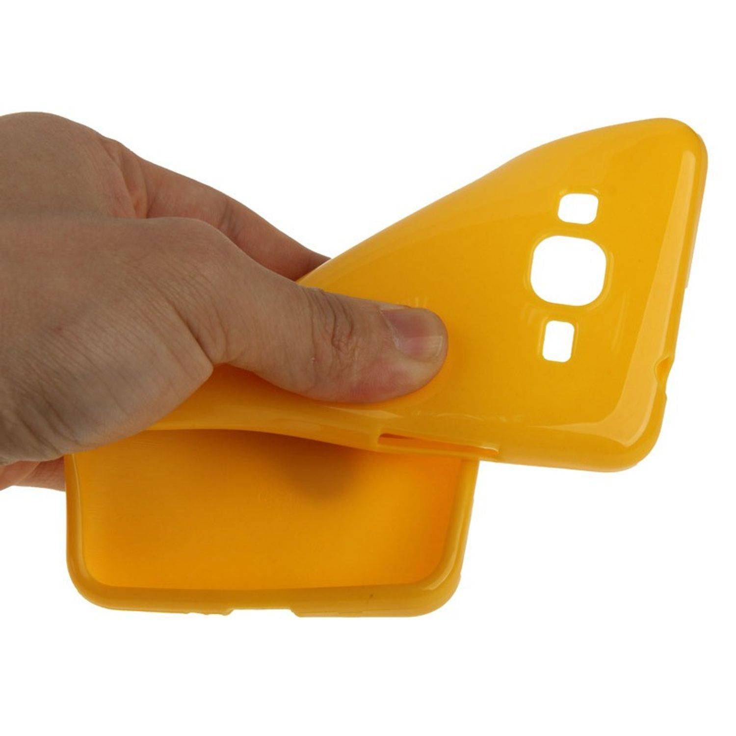 Samsung Galaxy Grand Prime Handyhülle Backcover Schwarz