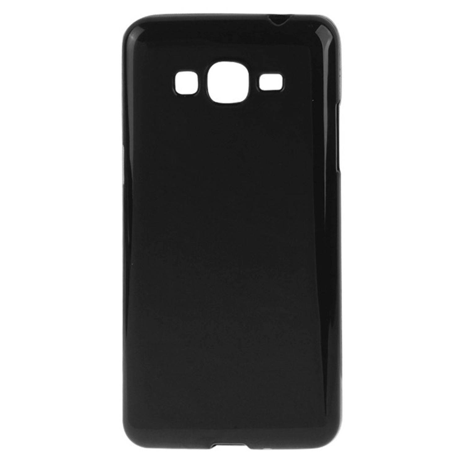 Samsung Galaxy Grand Prime Handyhülle Backcover Schwarz