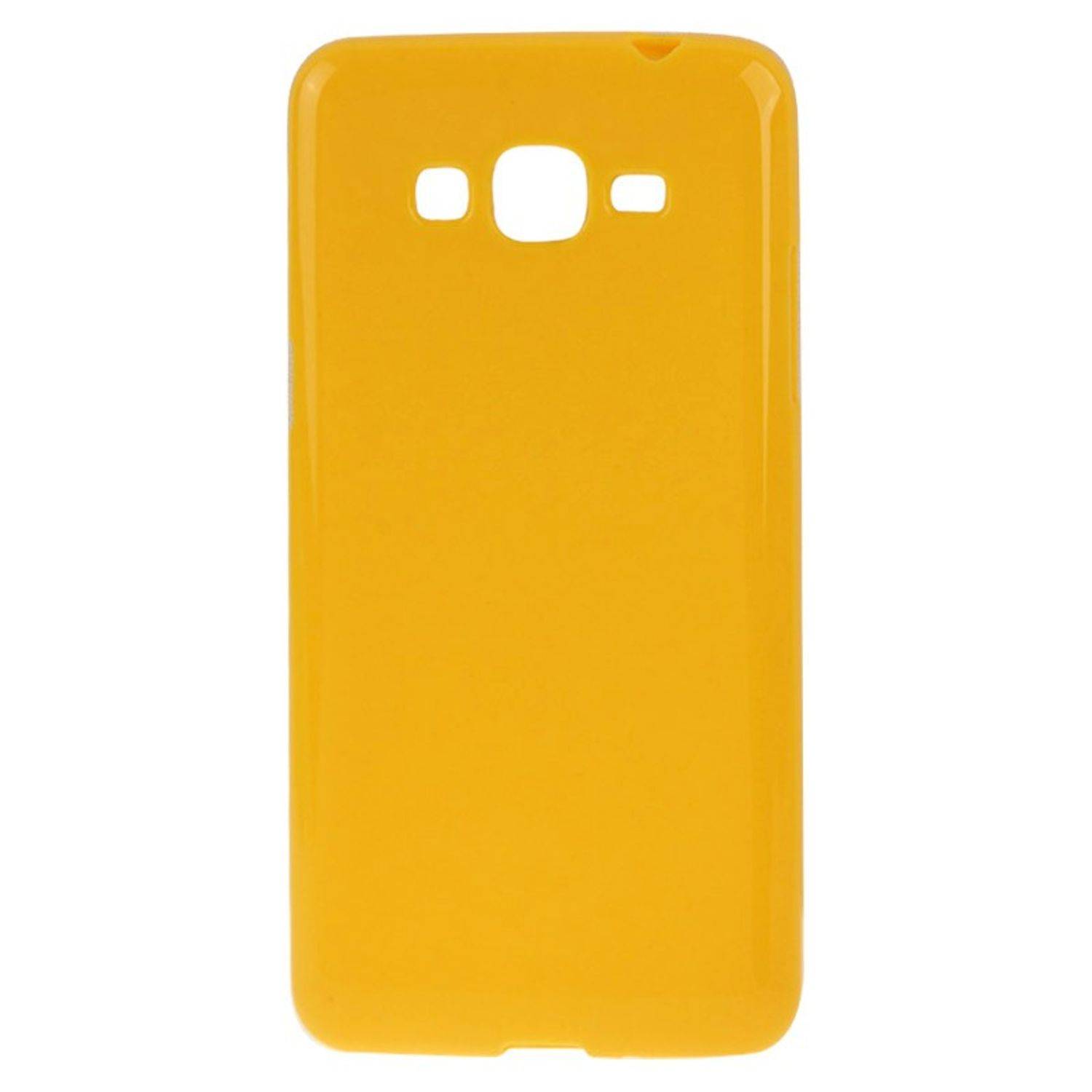 Samsung Galaxy Grand Prime Handyhülle Backcover Orange
