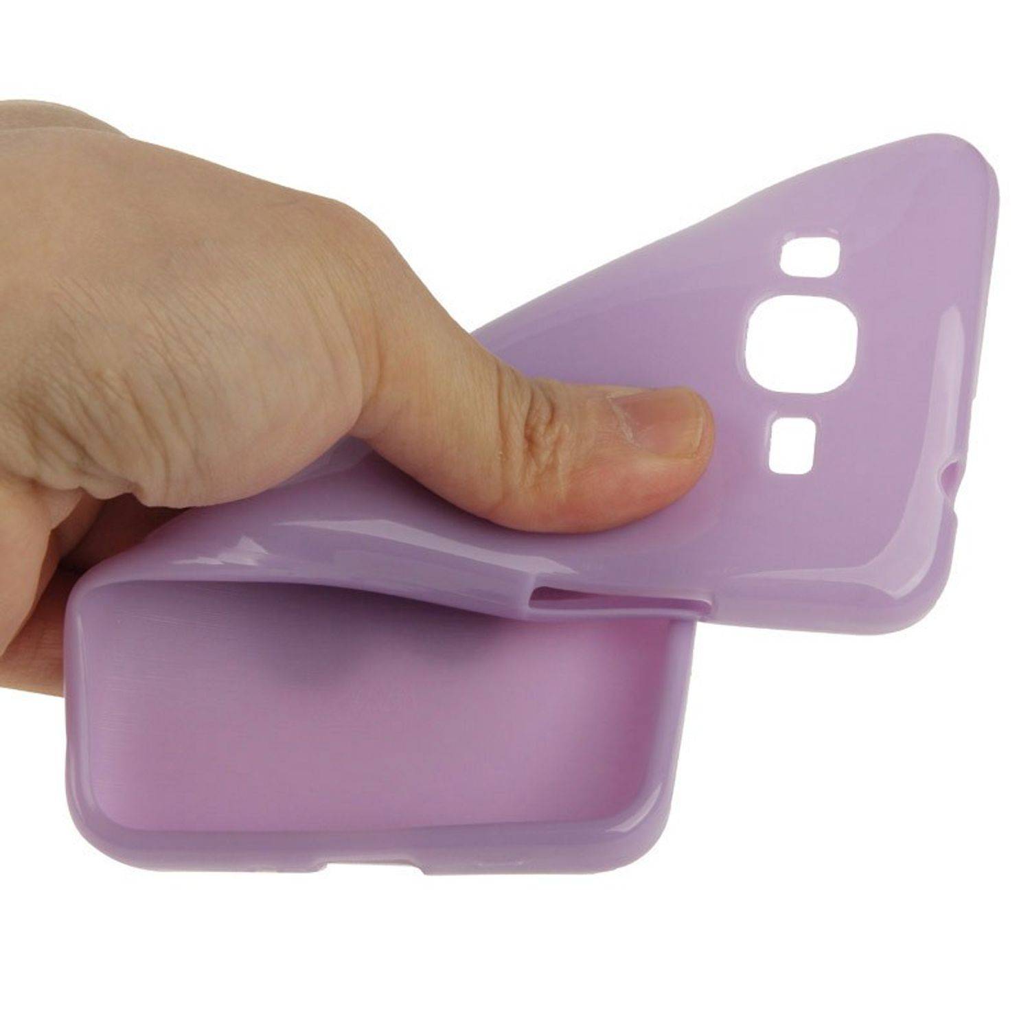 Samsung Galaxy Grand Prime Handyhülle Backcover Rosa