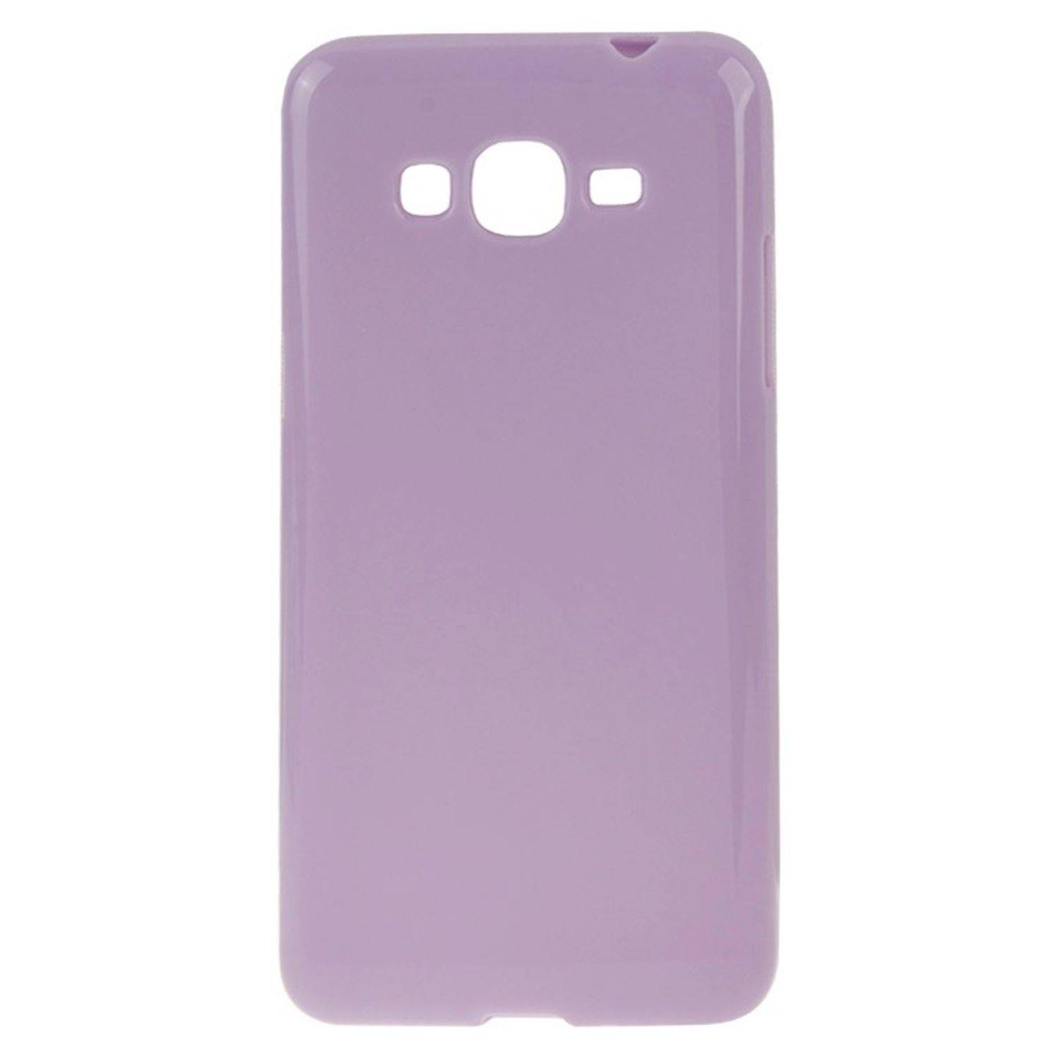 Samsung Galaxy Grand Prime Handyhülle Backcover Violett
