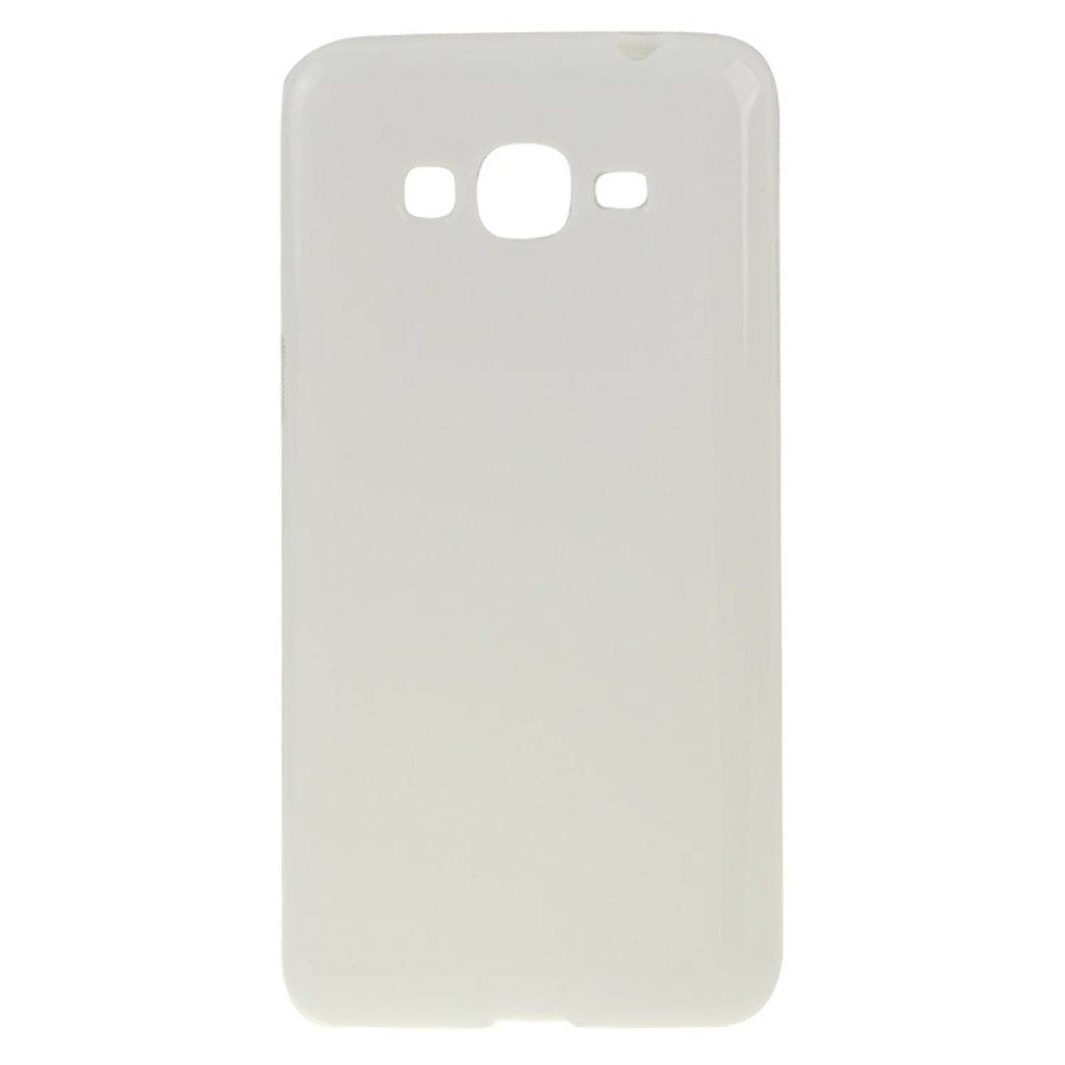 Samsung Galaxy Grand Prime Handyhülle Backcover Weiß