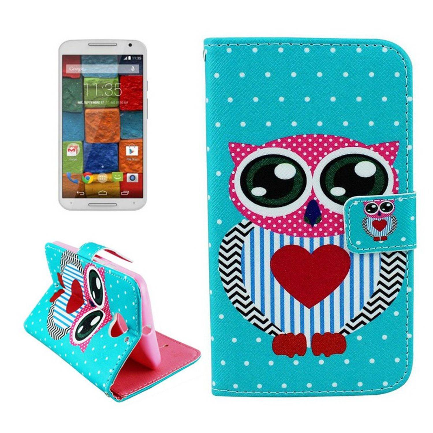Motorola Moto X2 Handyhülle Backcover Mehrfarbig