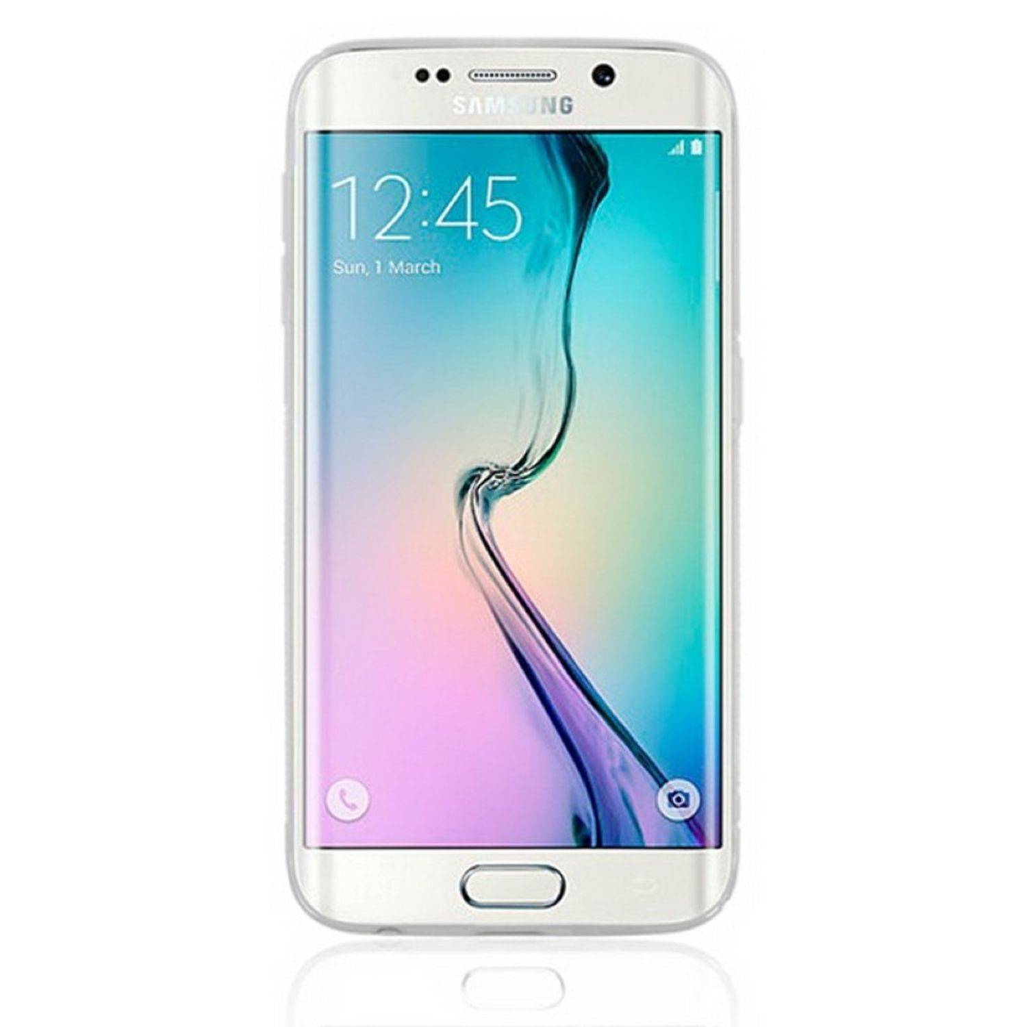 Samsung Galaxy S6 Edge Handyhülle Backcover Schwarz