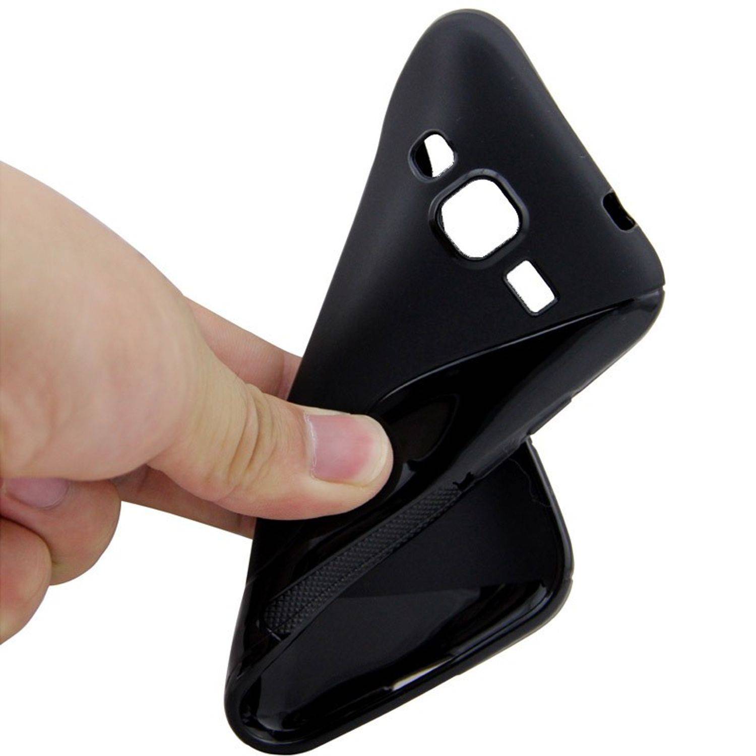 Samsung Galaxy S6 Edge Handyhülle Backcover Transparent