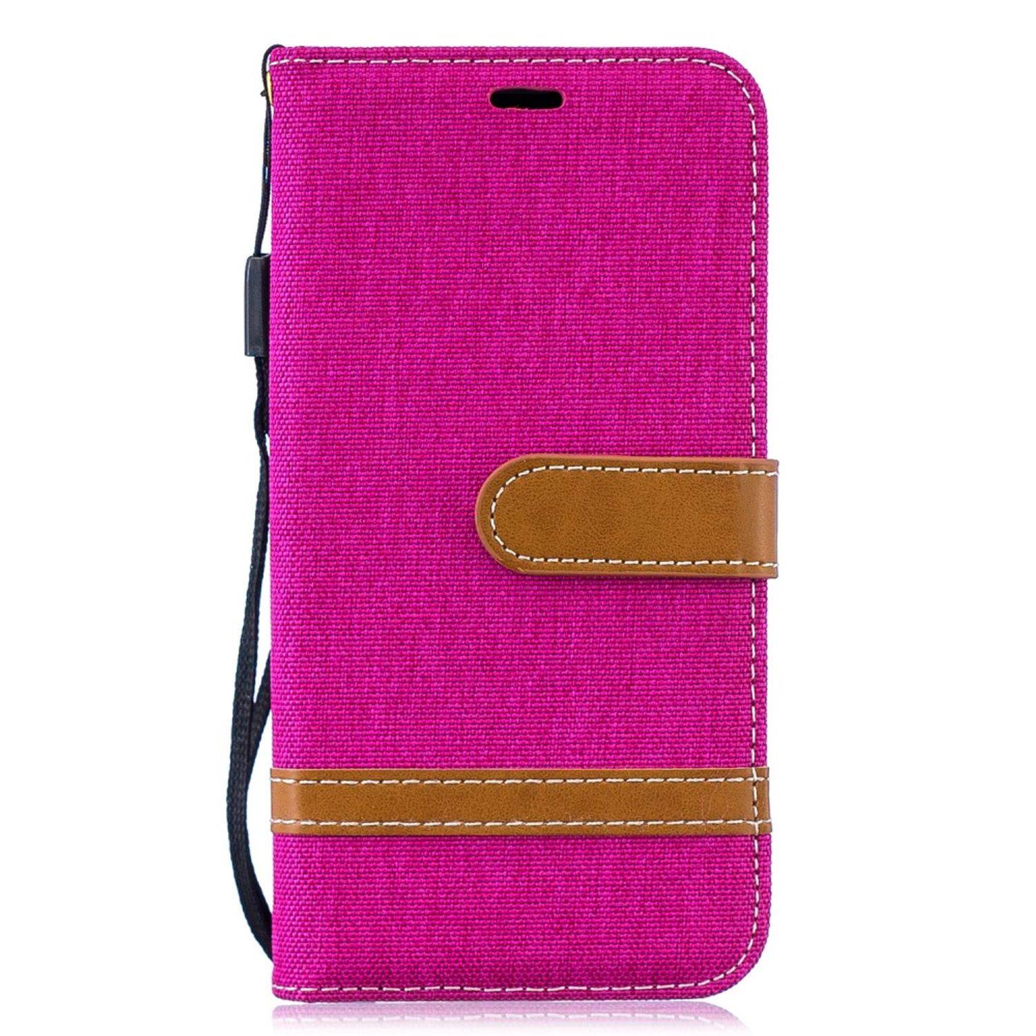 Samsung Galaxy S10e Handyhülle Bookcover Rosa