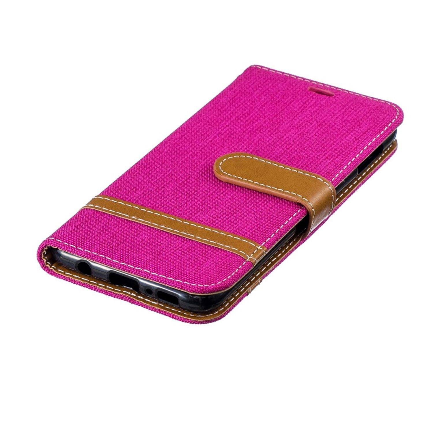 Samsung Galaxy S10e Handyhülle Bookcover Rosa