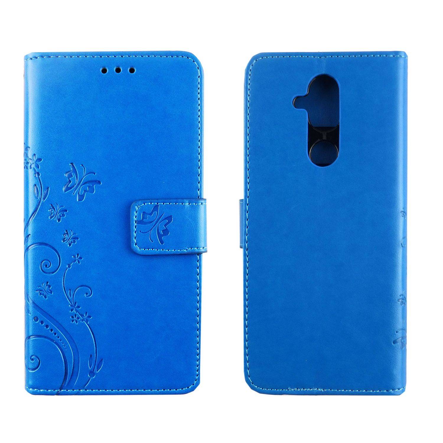 Nokia 8.1 Handyhülle Bookcover Blau