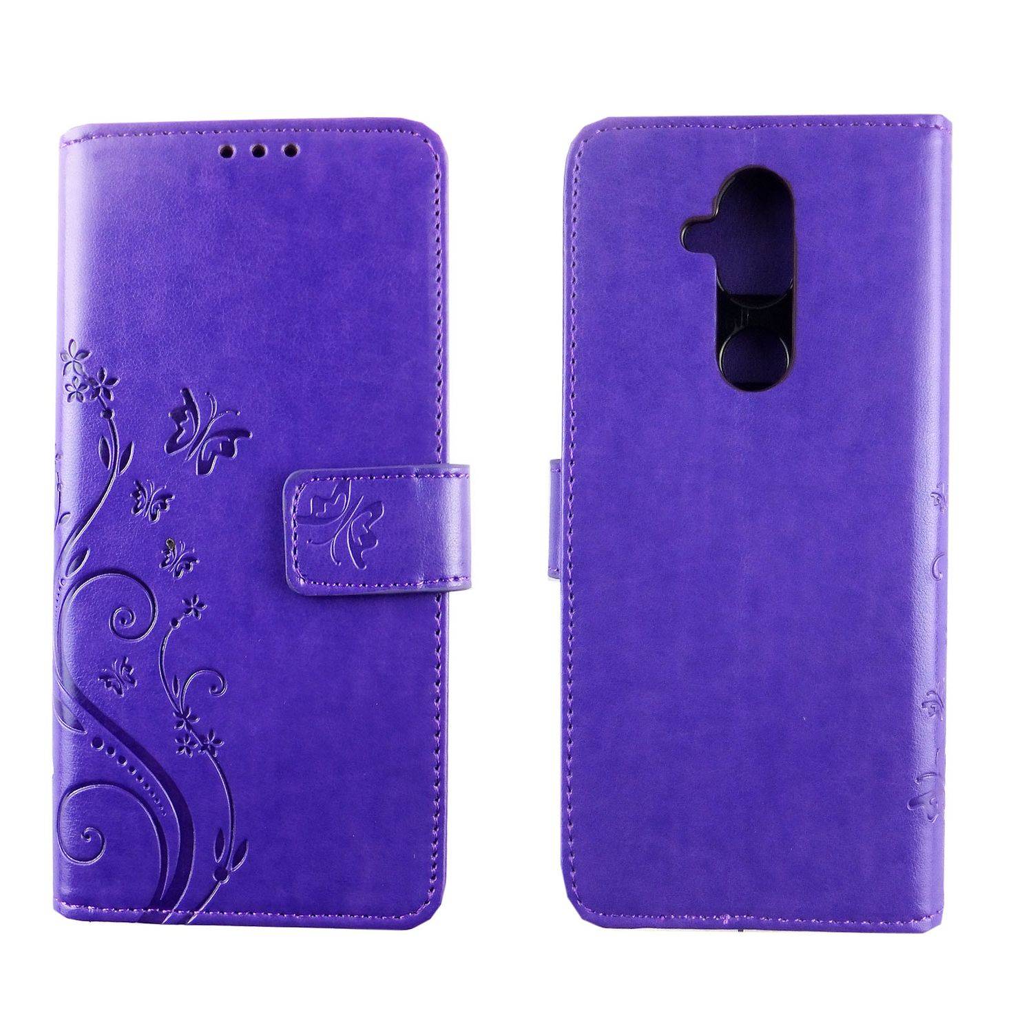 Nokia 8.1 Handyhülle Bookcover Violett